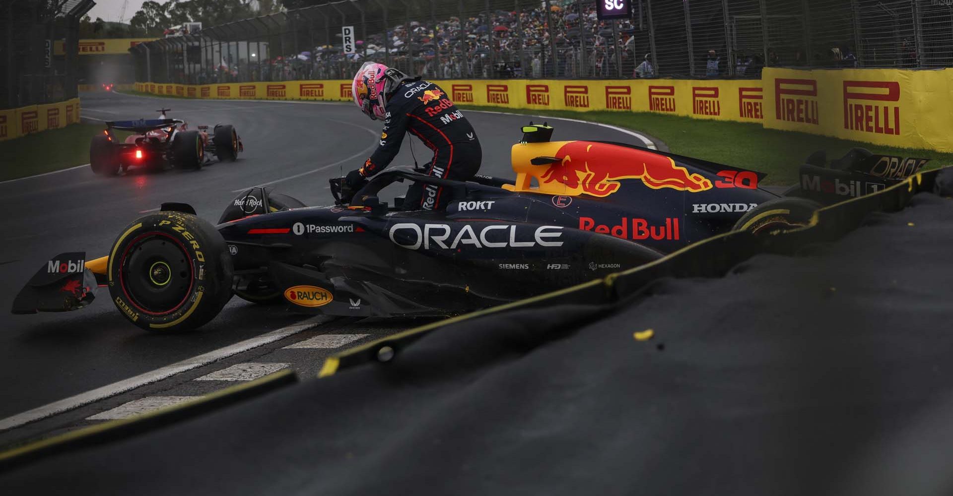 Liam Lawson's crash, Australian Grand Prix 2025, Red Bull