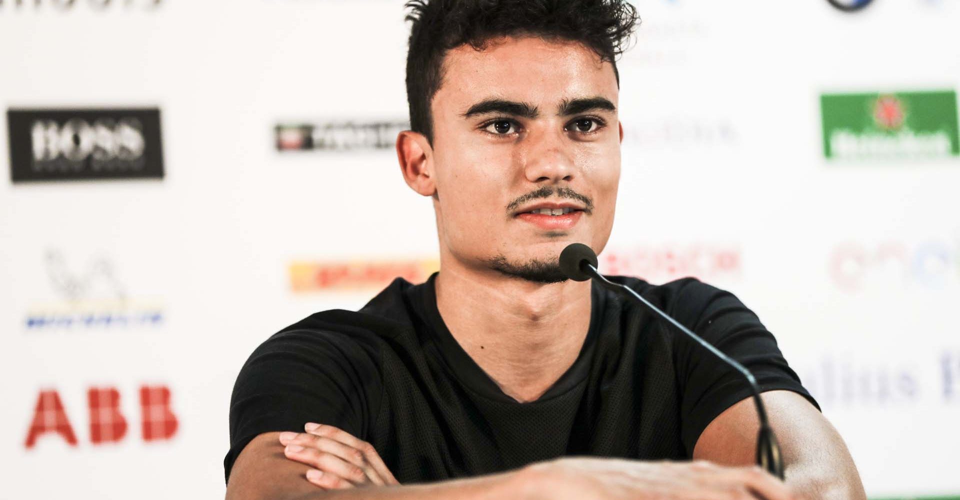 Pascal Wehrlein (GER), Mahindra Racing, in the press conference.