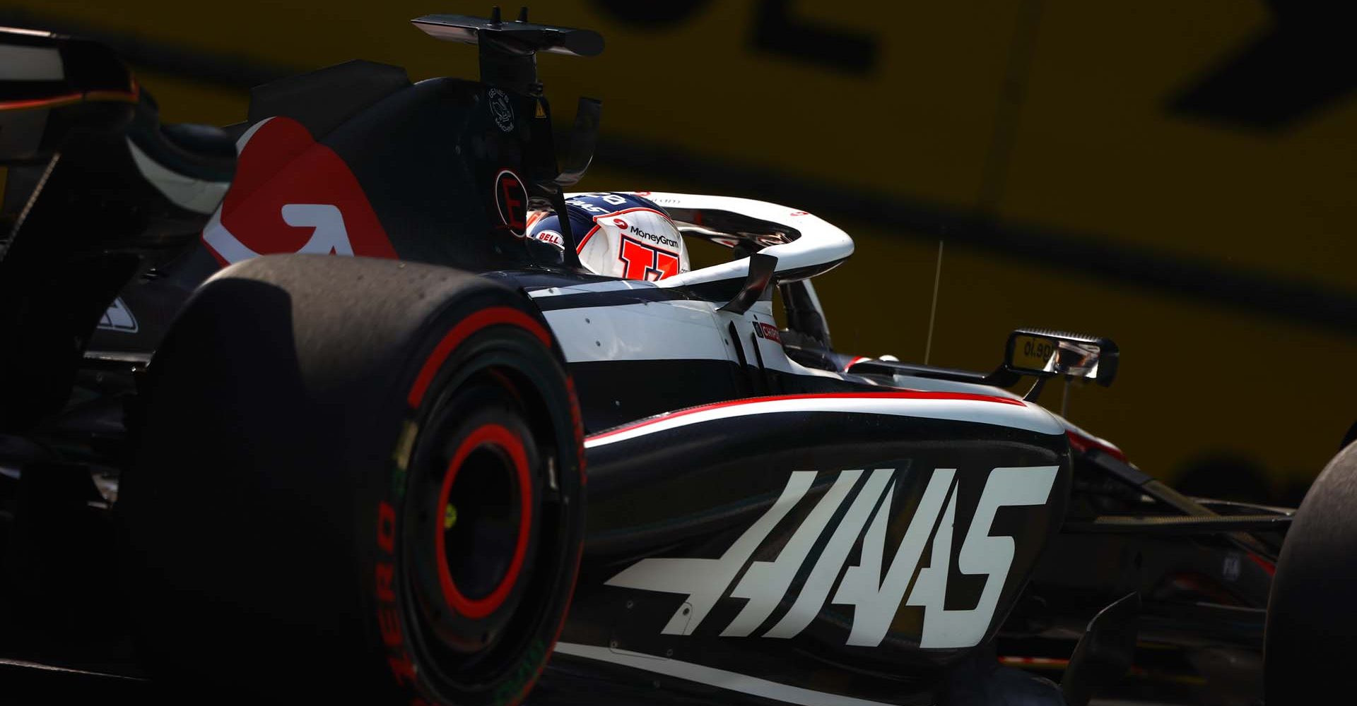 MIAMI INTERNATIONAL AUTODROME, UNITED STATES OF AMERICA - MAY 06: Kevin Magnussen, Haas VF-23 during the Miami GP at Miami International Autodrome on Saturday May 06, 2023 in Miami, United States of America. (Photo by Andy Hone / LAT Images)