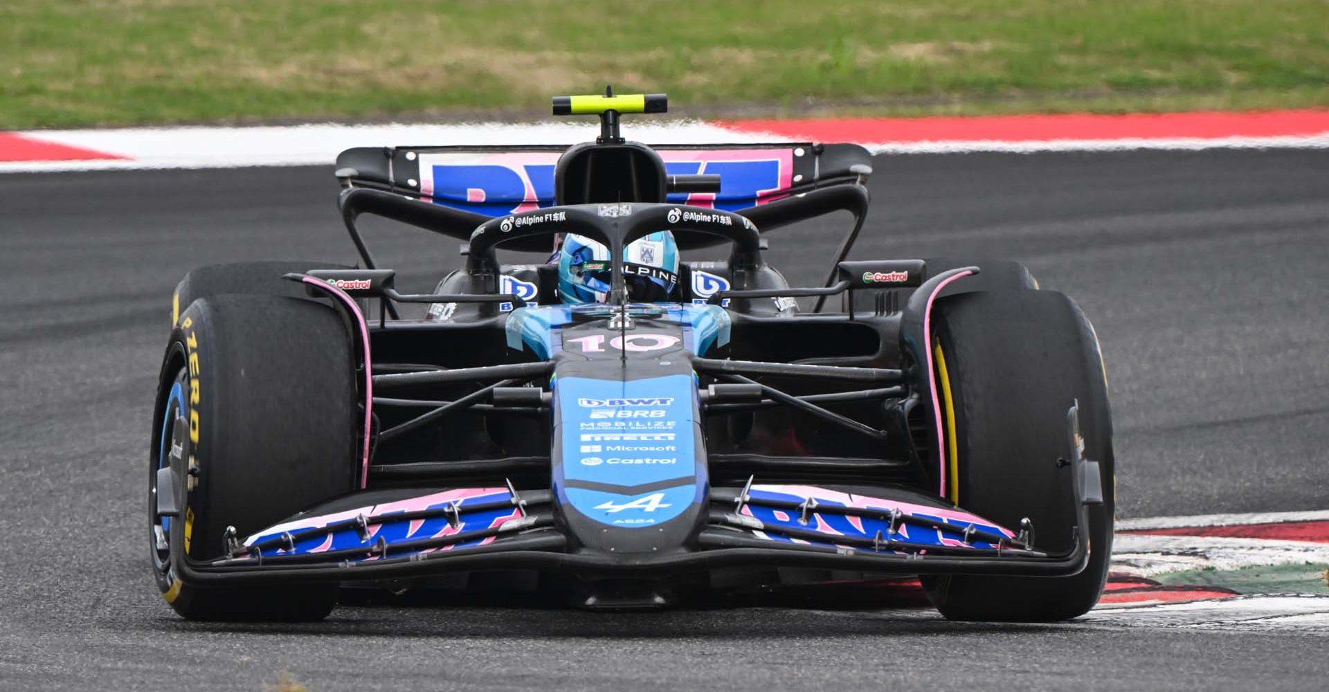 SHANGHAI INTERNATIONAL CIRCUIT, CHINA - APRIL 21: Pierre Gasly, Alpine A524 during the Chinese GP at Shanghai International Circuit on Sunday April 21, 2024 in Shanghai, China. (Photo by Mark Sutton / LAT Images)