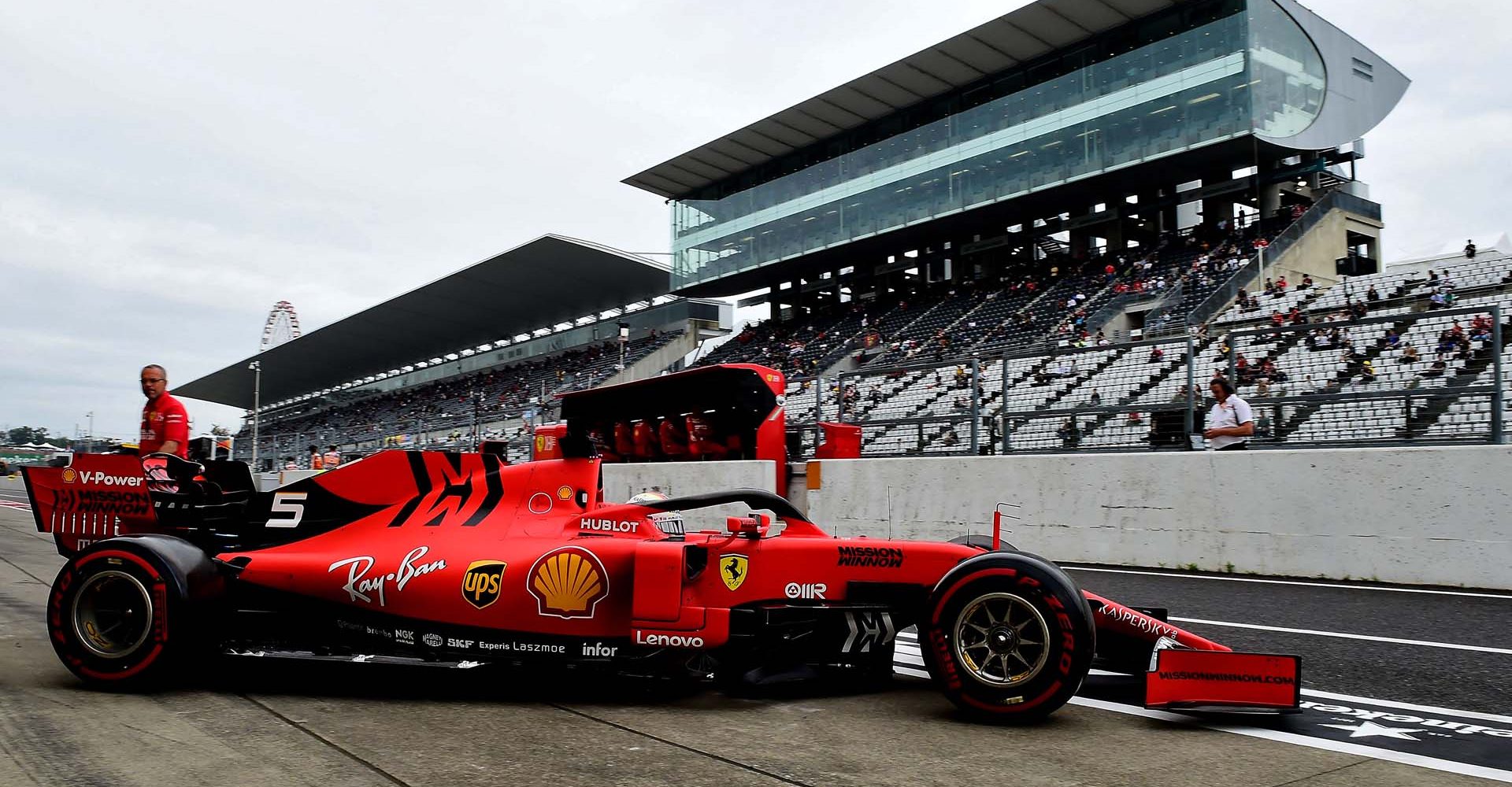 GP GIAPPONE F1/2019 -  VENERDÌ 11/10/2019  
credit: @Scuderia Ferrari Press Office Sebastian Vettel, Ferrari