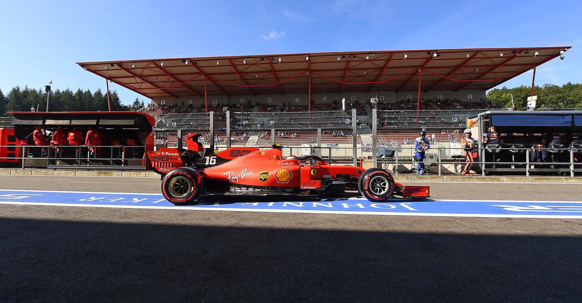 GP BELGIO  F1/2019 -  VENERDÌ  30/08/2019  
credit: @Scuderia Ferrari Press Office Charles Leclerc