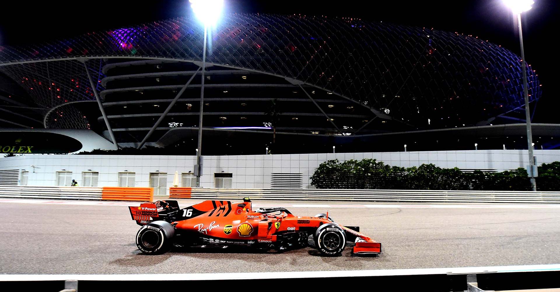 GP ABU DHABI  F1/2019 - VENERDÌ 29/11/2019  
credit: @Scuderia Ferrari Press Office Charles Leclerc Ferrari