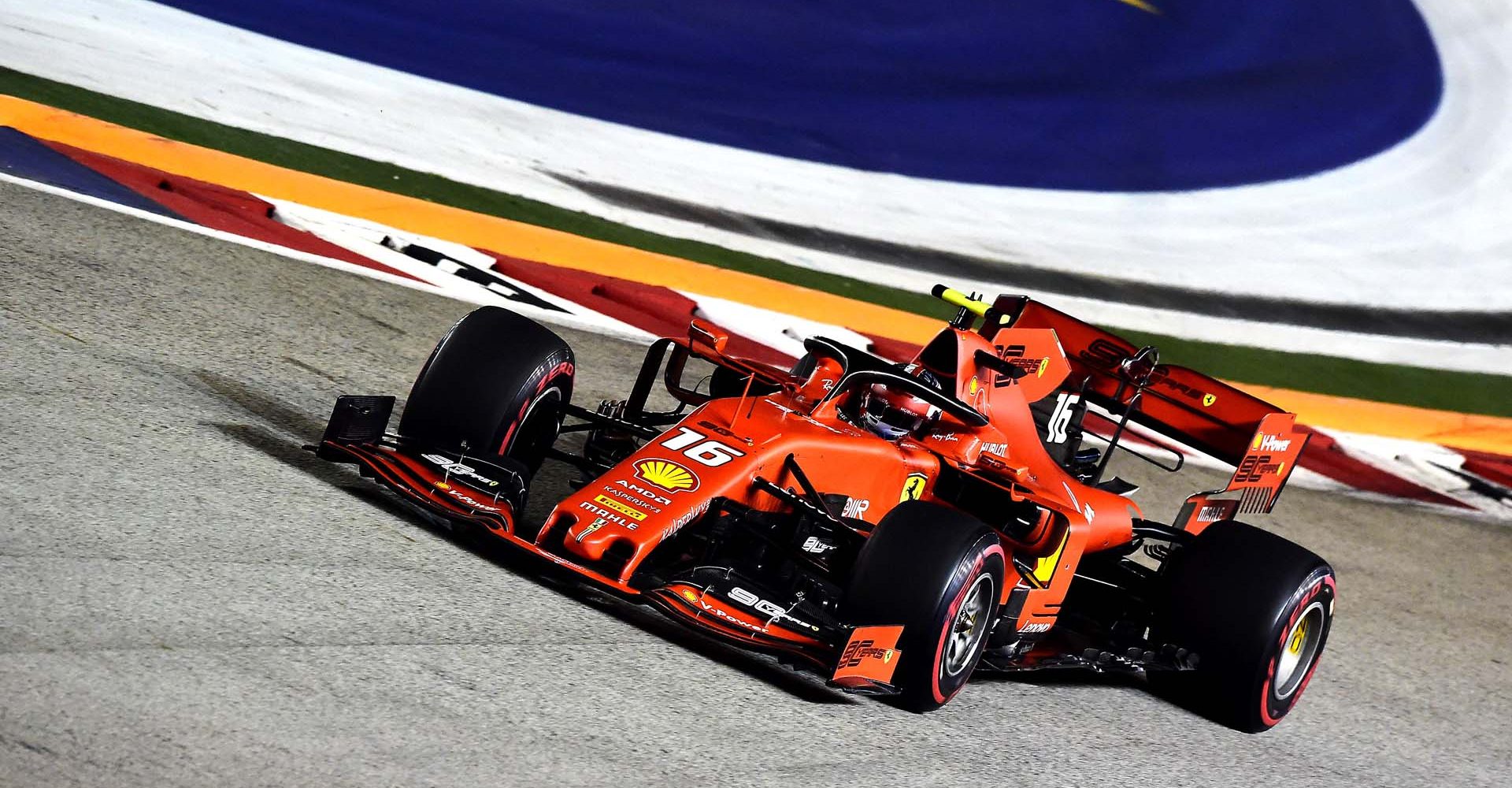 GP SINGAPORE F1/2019 -  SABATO 21/09/2019  
credit: @Scuderia Ferrari Press Office Charles Leclerc Ferrari