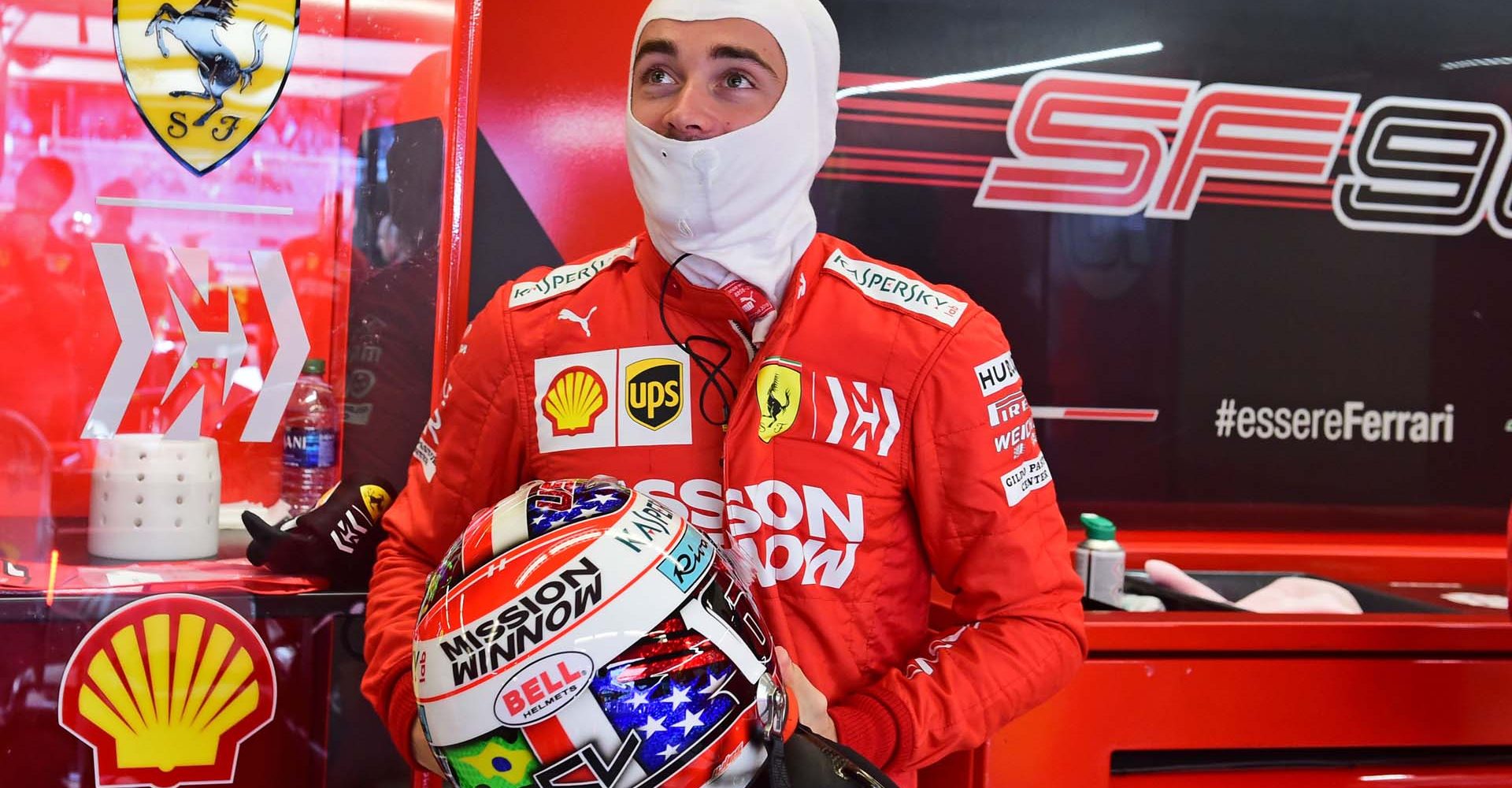 GP USA  F1/2019 -  SABATO 02/11/2019   
credit: @Scuderia Ferrari Press Office Charles Leclerc Ferrari