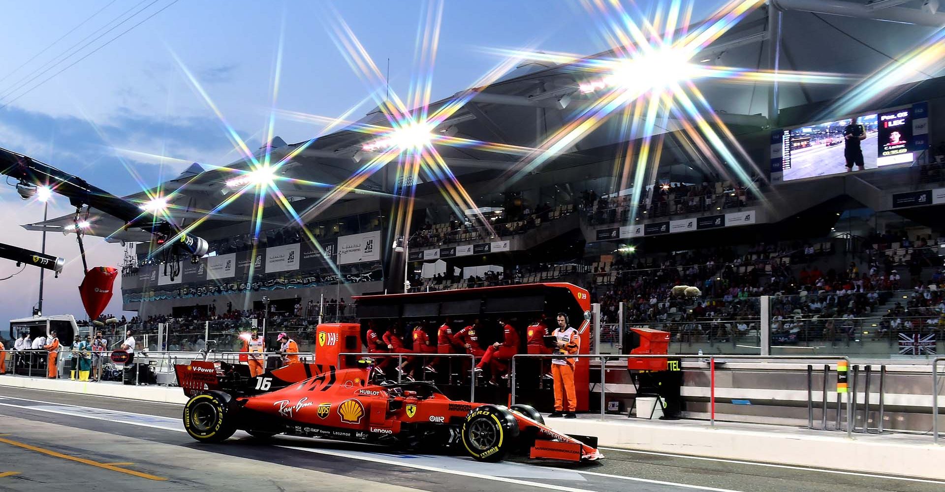 GP ABU DHABI  F1/2019 - SABATO 30/11/2019   
credit: @Scuderia Ferrari Press Office Charles Leclerc