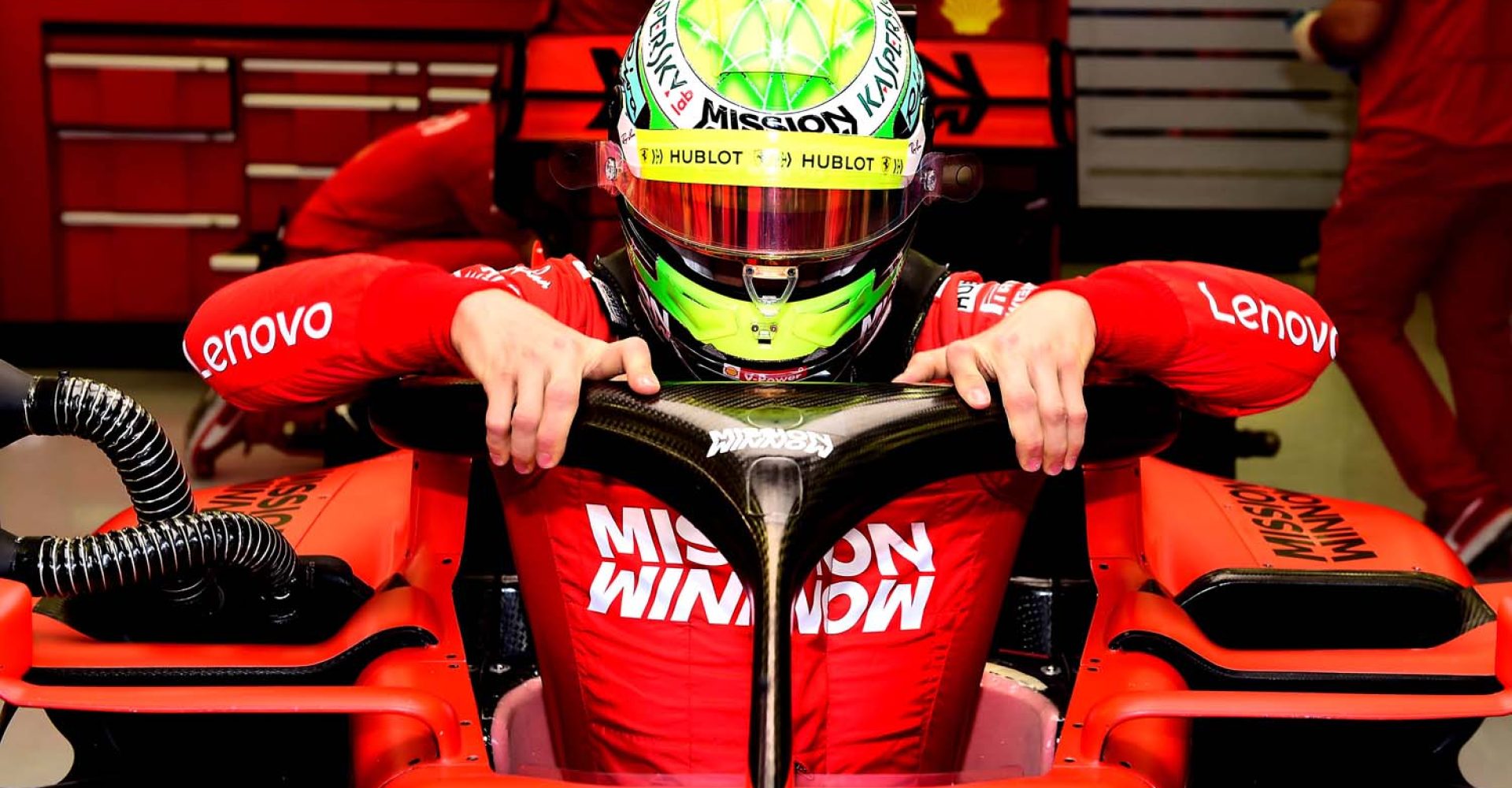 TEST T3  BAHRAIN - 02/04/2019 - FERRARI SF90 - MICK SCHUMACHER