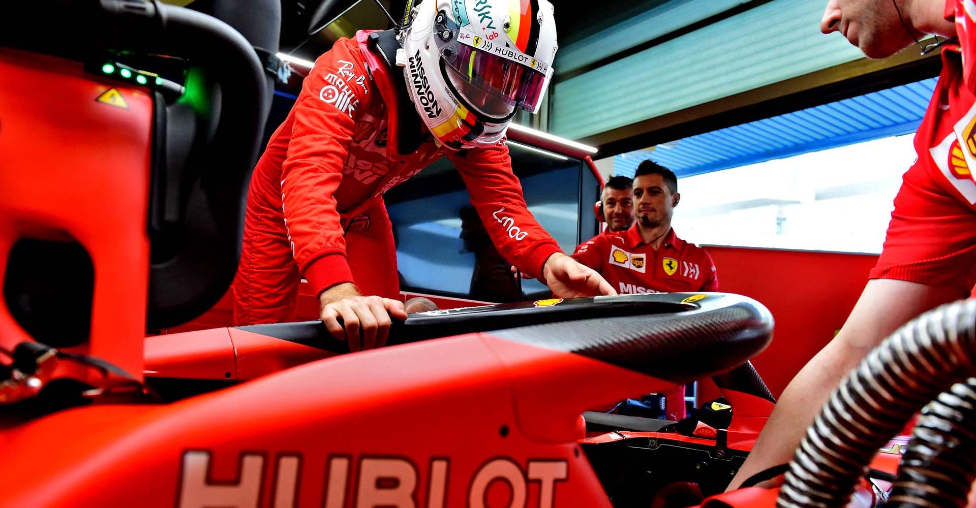 TEST T5 ABU DHABI 2019 - MARTEDÌ 03/12/2019  
credit: @Scuderia Ferrari Press Office Sebastian Vettel