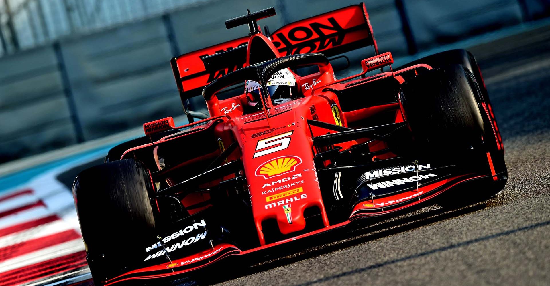 TEST T5 ABU DHABI 2019 - MARTEDÌ 03/12/2019  
credit: @Scuderia Ferrari Press Office Sebastian Vettel Ferrari