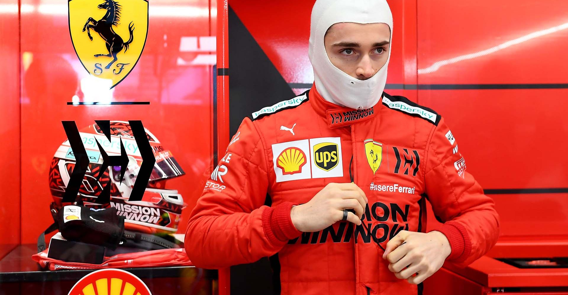 TEST T1 BARCELLONA - GIOVEDì 20/02/20 Charles Leclerc Ferrari