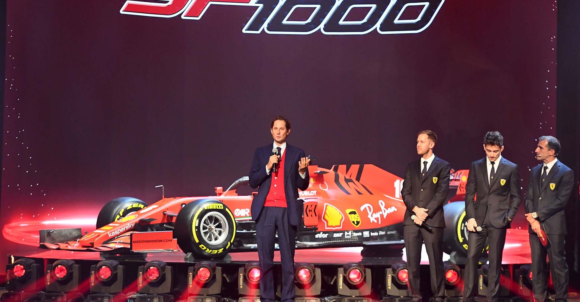 REGGIO EMILIA (ITALY) 11/02/2020 - PRESENTAZIONE FERRARI SF1000 -

credit: © Scuderia Ferrari Press Office Ferrari SF1000 launch