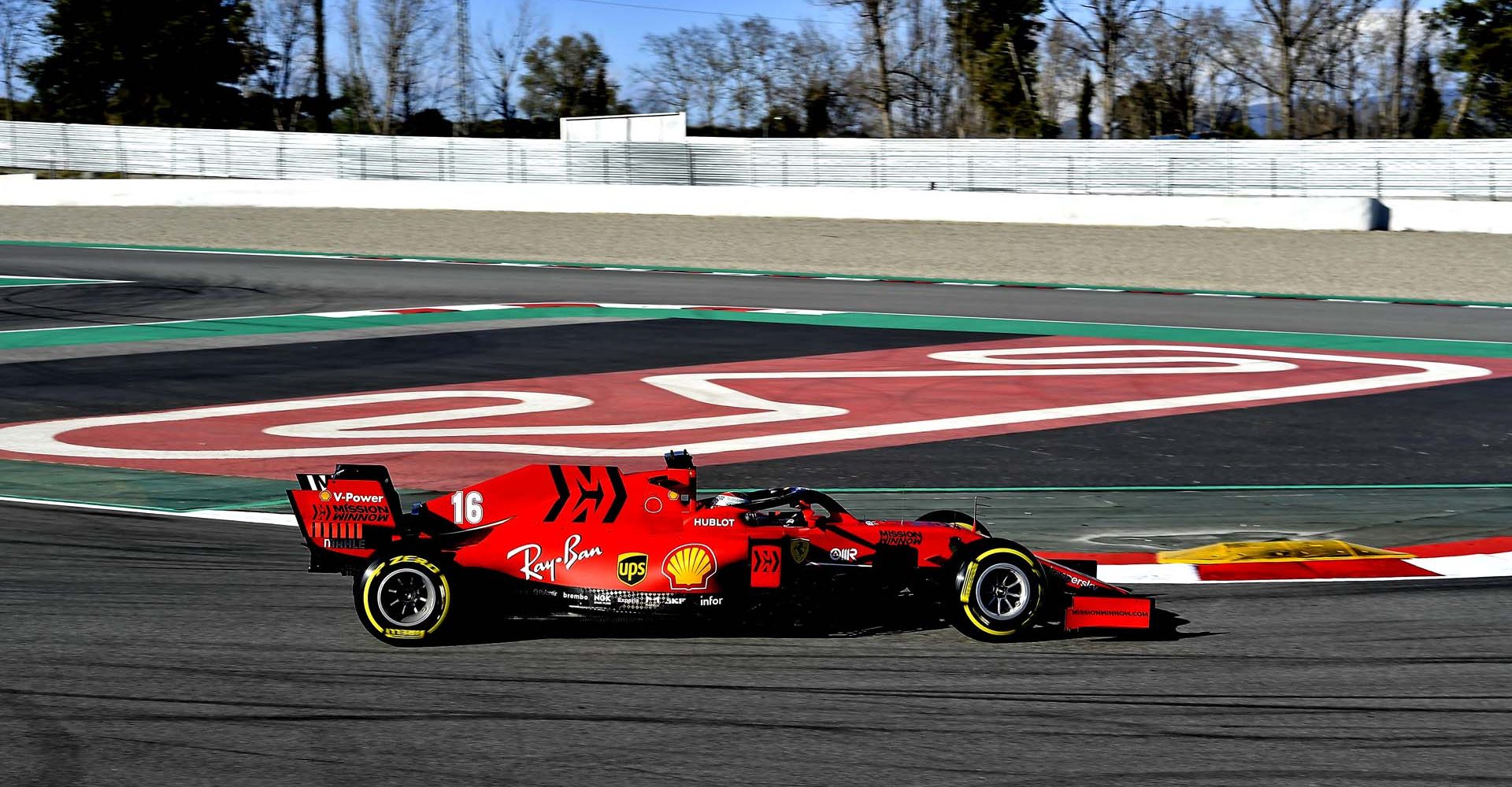 TEST T2 BARCELLONA 2020 - MERCOLEDÌ  26/02/2020 Charles Leclerc Ferrari