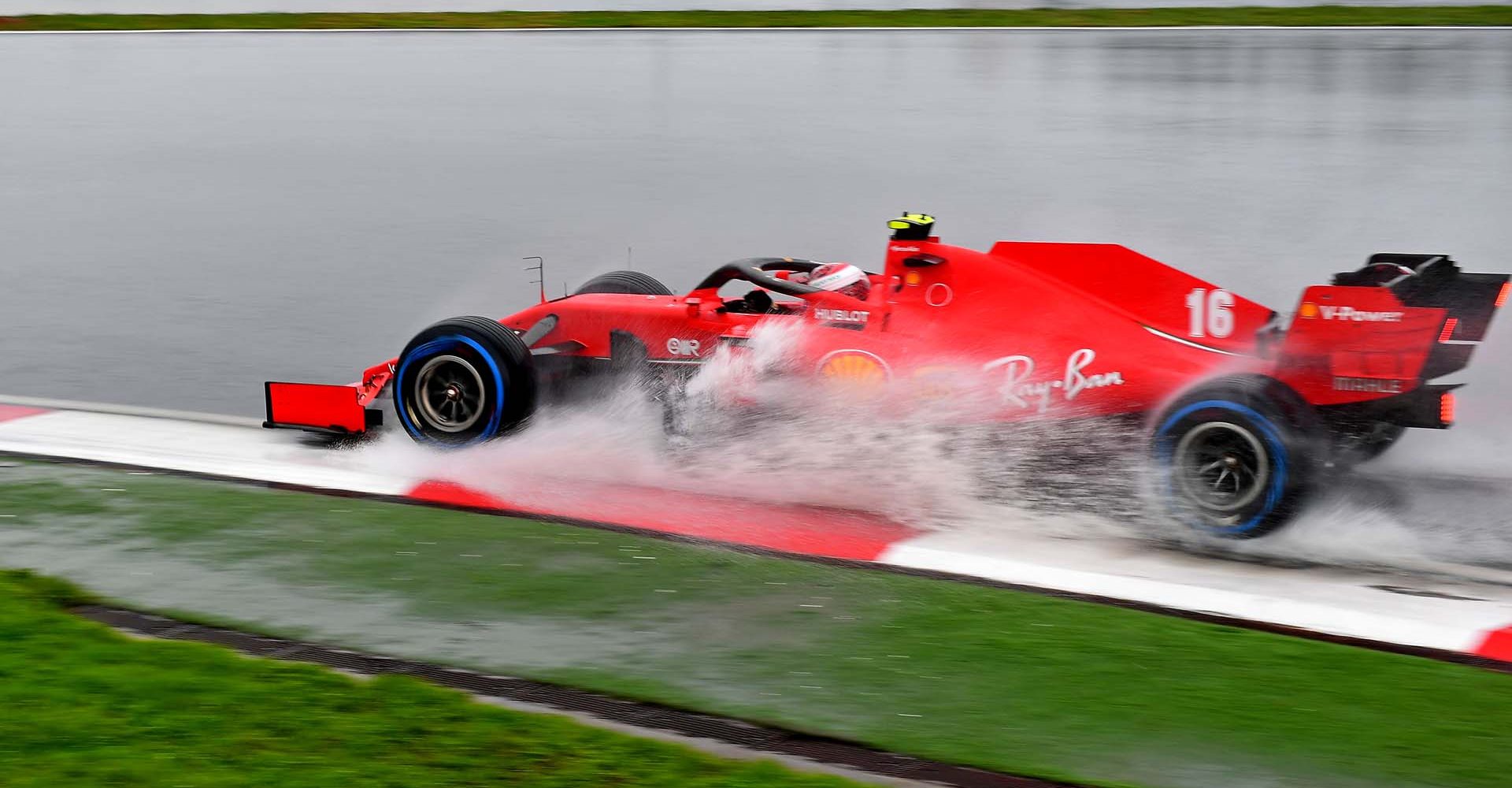 GP TURCHIA  F1/2020 -  SABATO 14/11/2020   
credit: @Scuderia Ferrari Press Office Charles Leclerc wet, rain, beauty