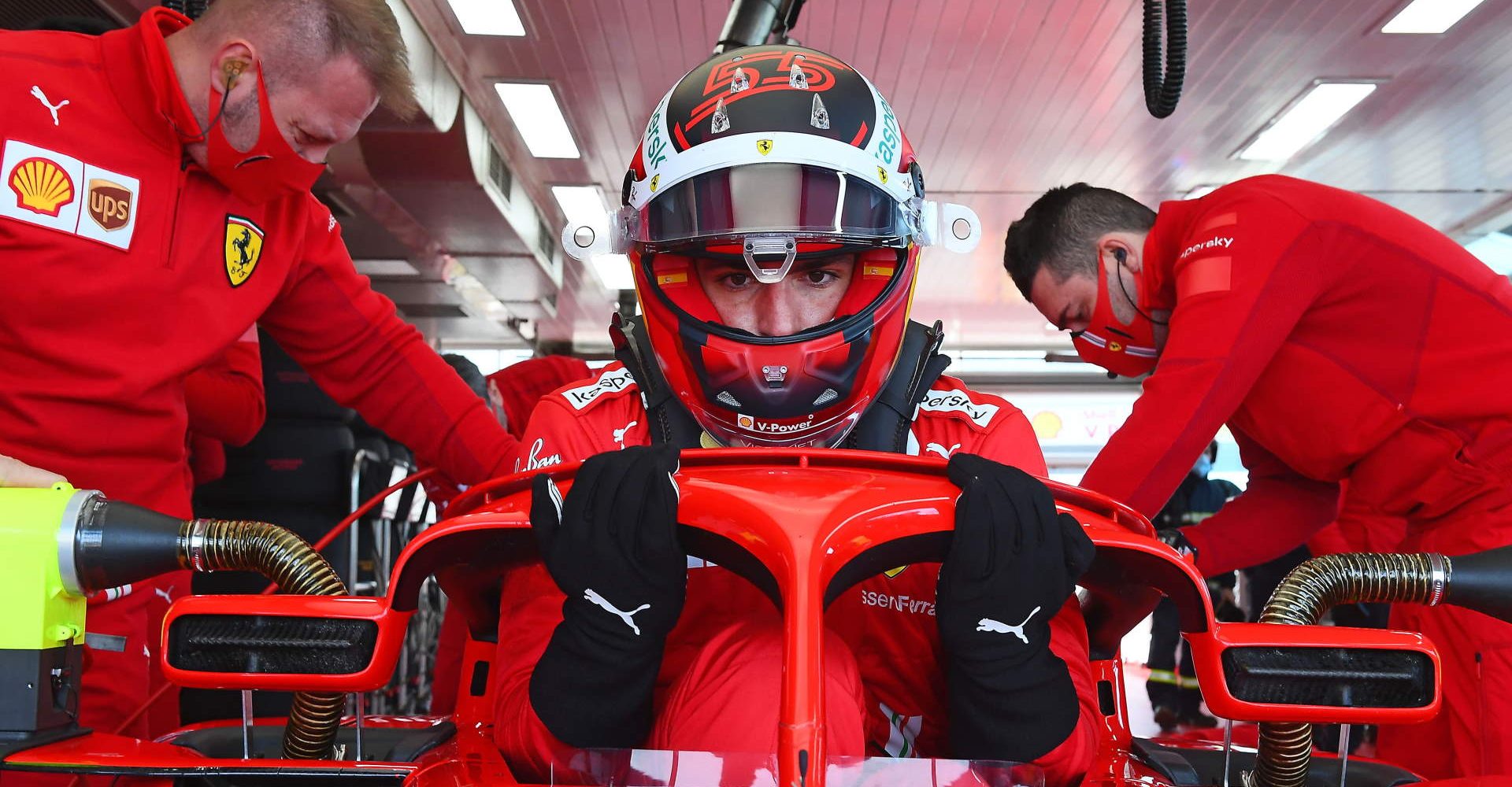 F1 TEST FIORANO - MERCOLEDì  27/01/21 - CARLOS SAINZ  
credit: @Scuderia Ferrari Press Office