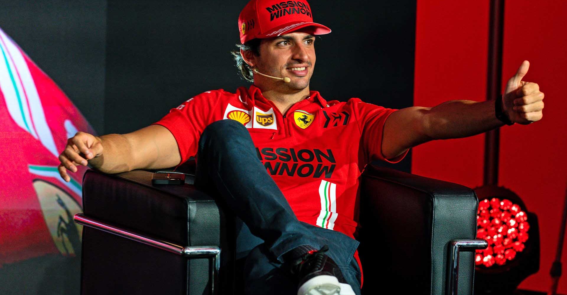 2021 FERRARI TEAM LAUNCH  - MARANELLO 26/02/2021 Carlos Sainz
credit: © Scuderia Ferrari Press Office