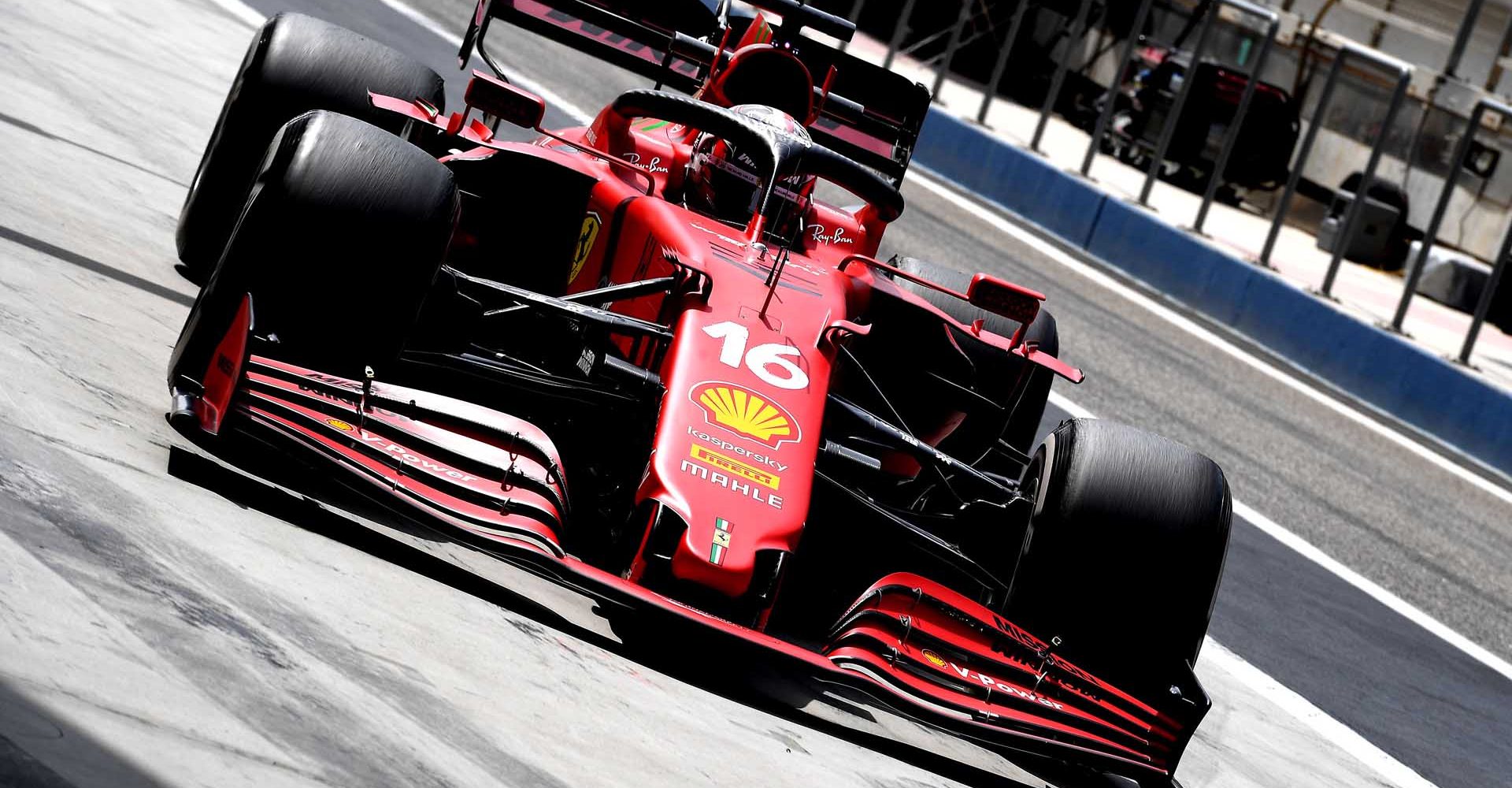 FERRARI F1 TEST BAHRAIN - VENERDI 12/03/2021 
credit: @Scuderia Ferrari Press Office Charles Leclerc Ferrari