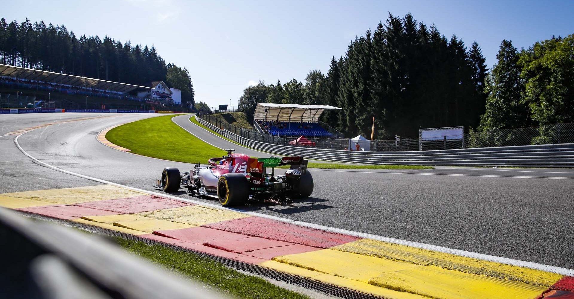 GIOVINAZZI Antonio (ita), Alfa Romeo Racing C38, action during the 2019 Formula One World Championship, Belgium Grand Prix from August 29 to september 1 in Spa -Francorchamps, Belgium - Photo Florent Gooden / DPPI