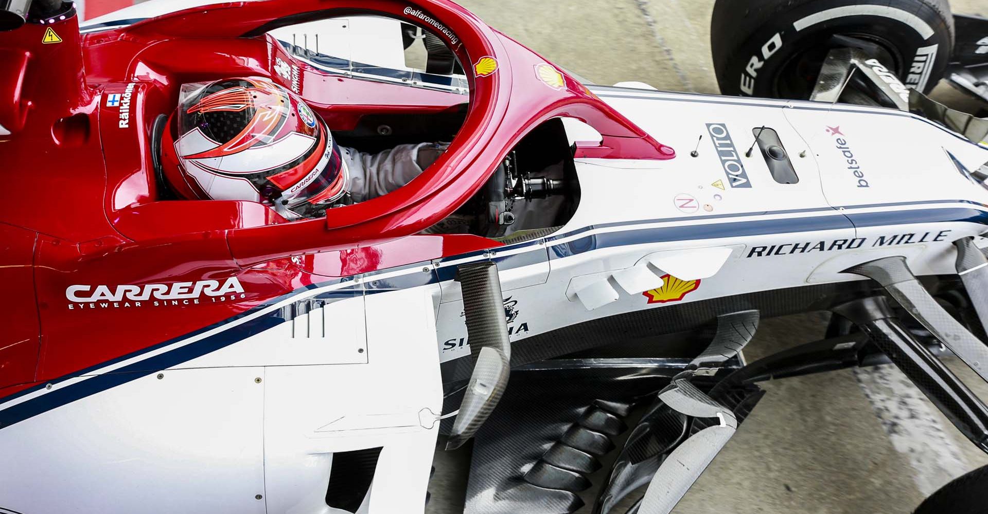 07 RAIKKONEN Kimi Räikkönen (fin), Alfa Romeo Racing C38, action during 2019 Formula 1 FIA world championship, Italy Grand Prix, at Monza from september 5 to 9  - Photo Xavi Bonilla / DPPI