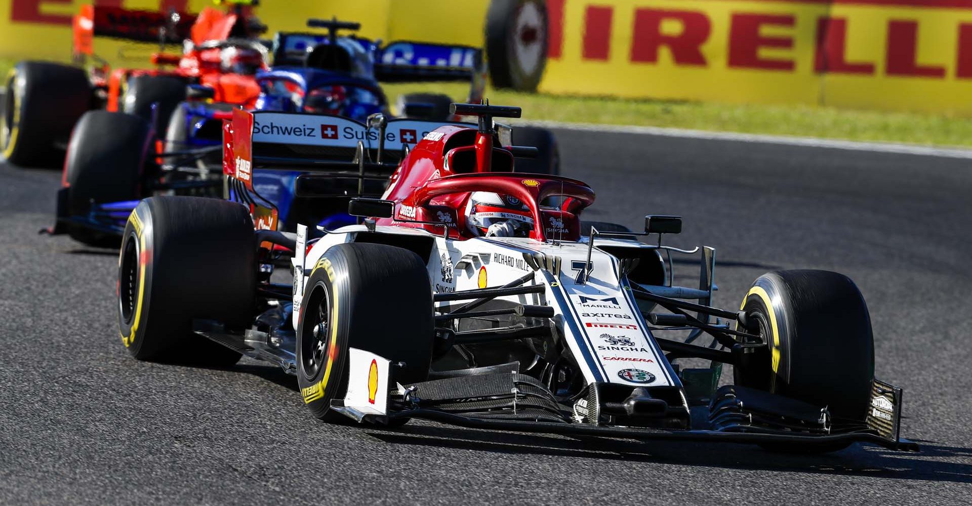 RAIKKONEN Kimi Räikkönen (fin), Alfa Romeo Racing C38, action during the 2019 Formula One World Championship, Japan Grand Prix from October 11 to 13 at Suzuka - Photo Clement Marin / DPPI