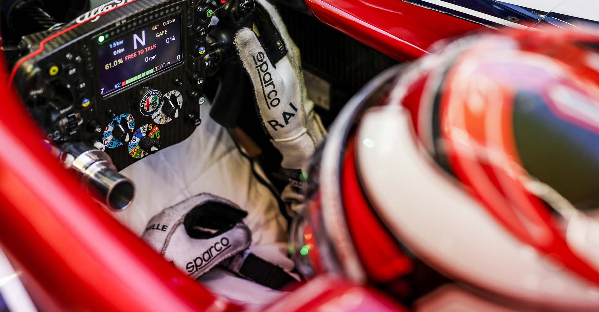 RAIKKONEN Kimi (fin), Alfa Romeo Racing C38, cockpit during the 2019 Formula One World Championship, Japan Grand Prix from October 11 to 13 at Suzuka - Photo Florent Gooden / DPPI