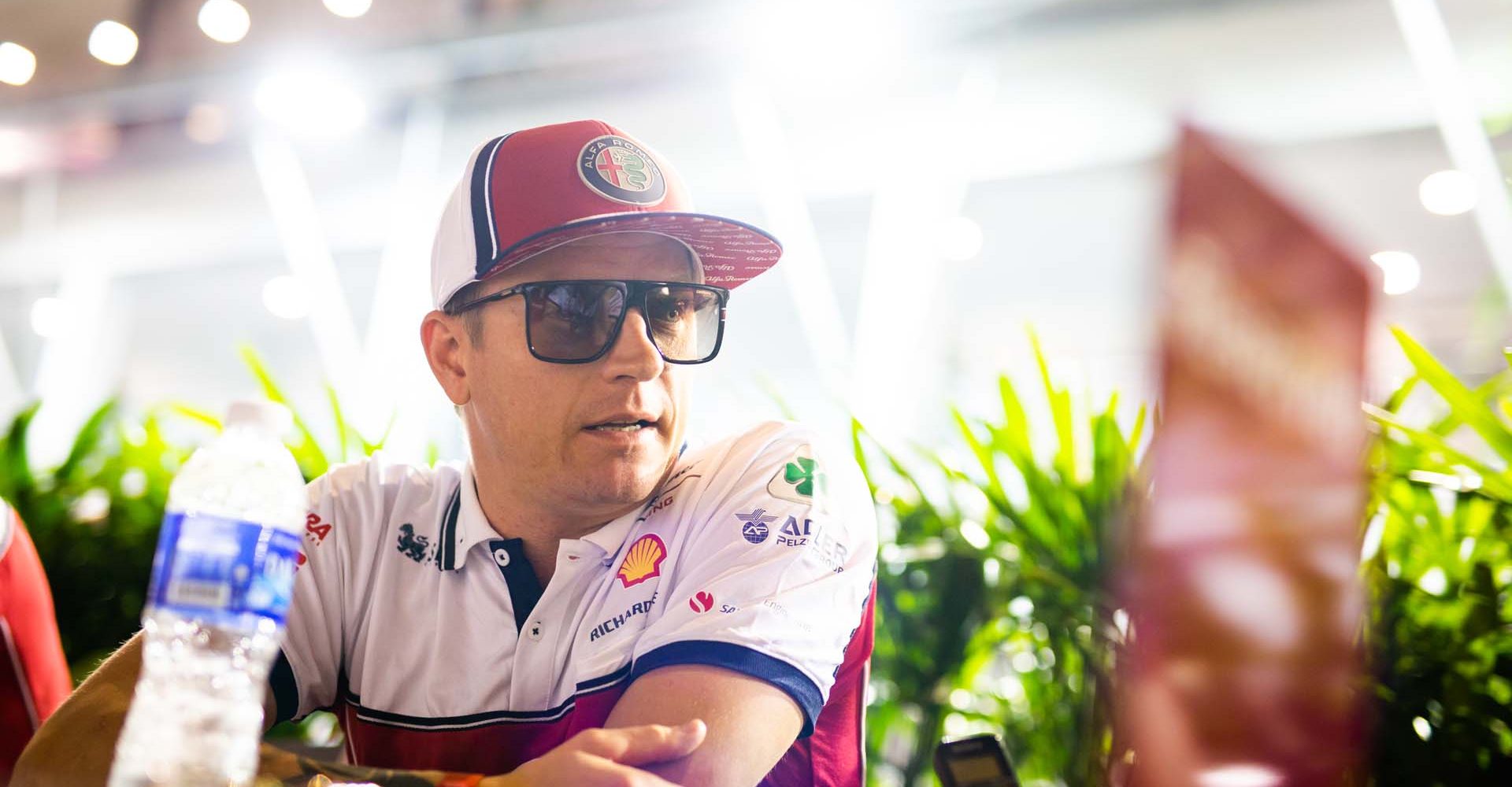 RAIKKONEN Kimi Räikkönen (fin), Alfa Romeo Racing C38, portrait during the 2019 Formula One World Championship, Singapore Grand Prix from September 19 to 22 in Singapour - Photo Antonin Vincent / DPPI