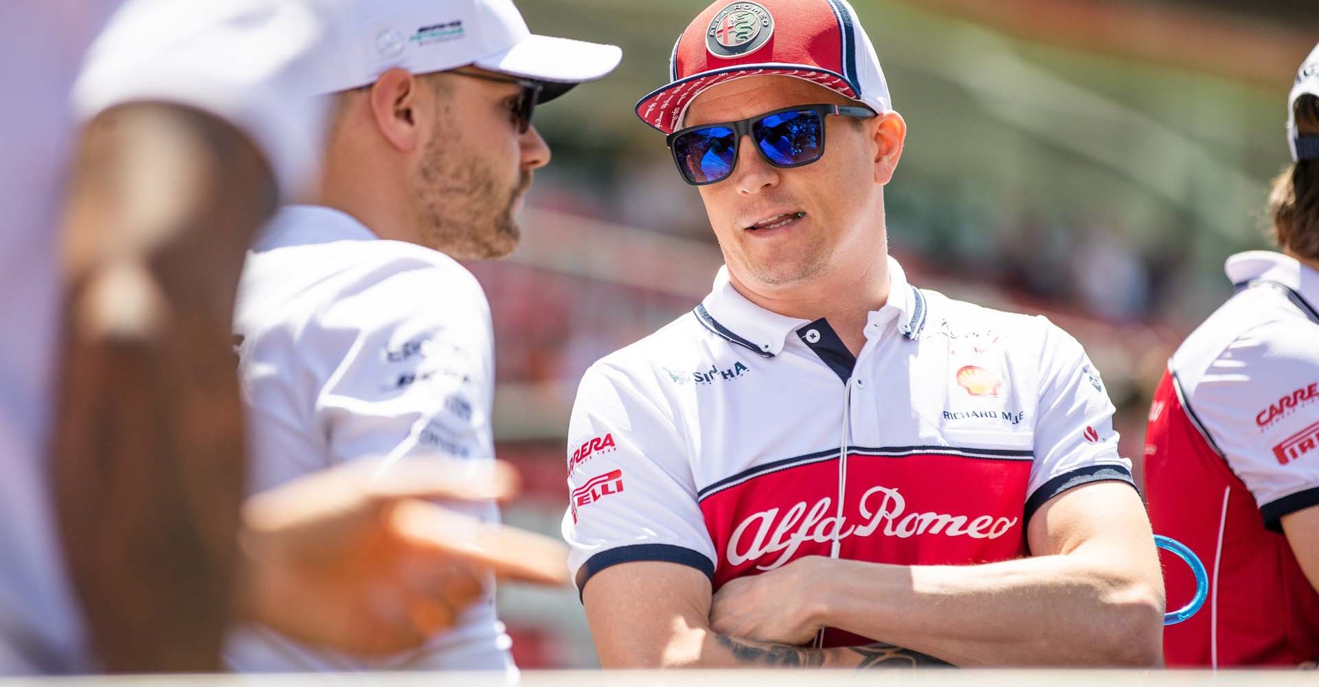 RAIKKONEN Kimi (fin), Alfa Romeo Racing C38, portrait during 2019 Formula 1 FIA world championship, Spain Grand Prix, at Barcelona Catalunya from May 10 to 12 - Photo Antonin Vincent / DPPI Räikkönen Valtteri Bottas