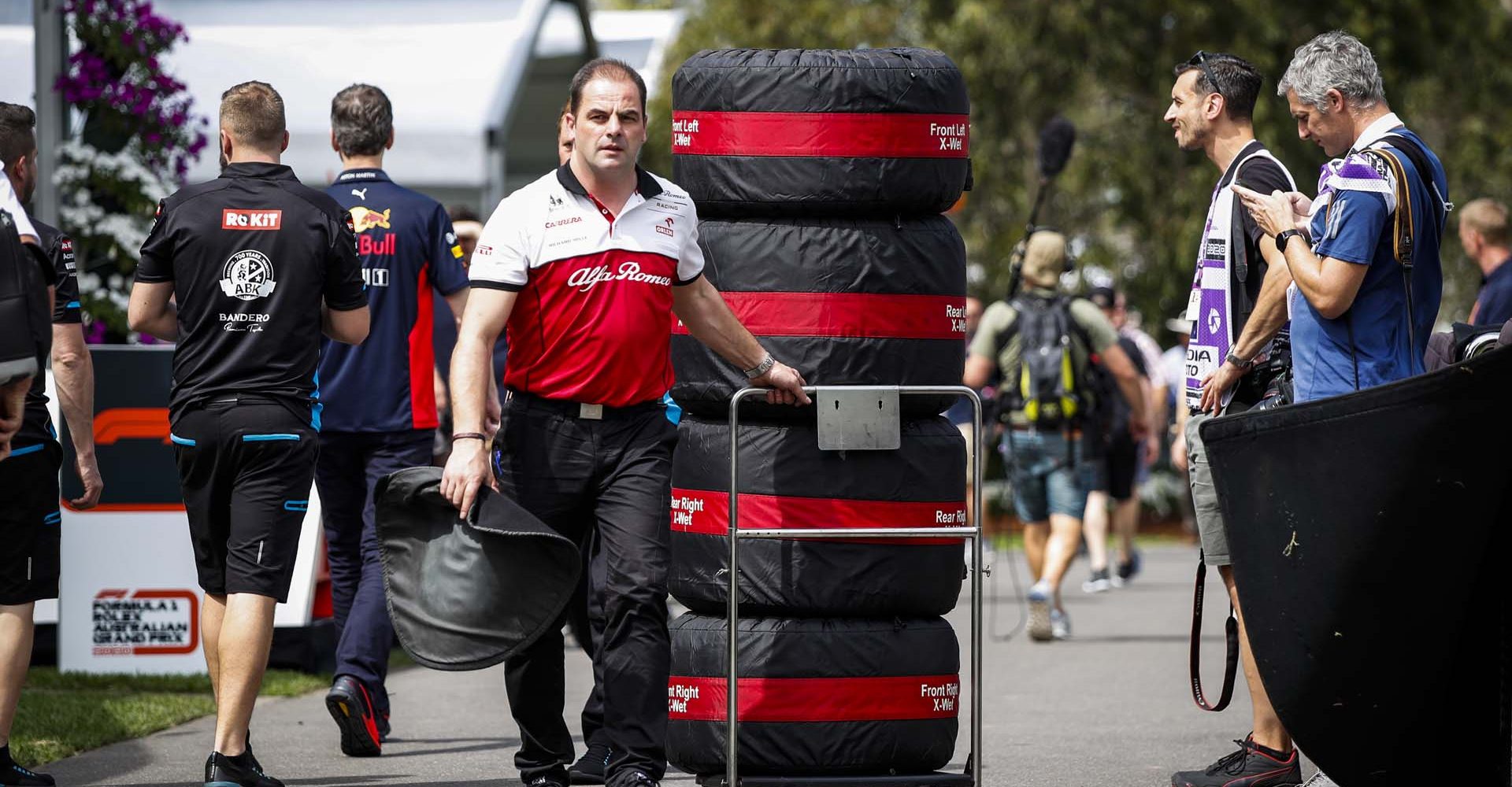 Alfa Romeo Racing Team, ambiance during the Formula 1 Rolex Australian Grand Prix 2020 from March 13 to 15, 2020 on the Albert Park Grand Prix Circuit, in Melbourne, Australia - Photo Florent Gooden / DPPI