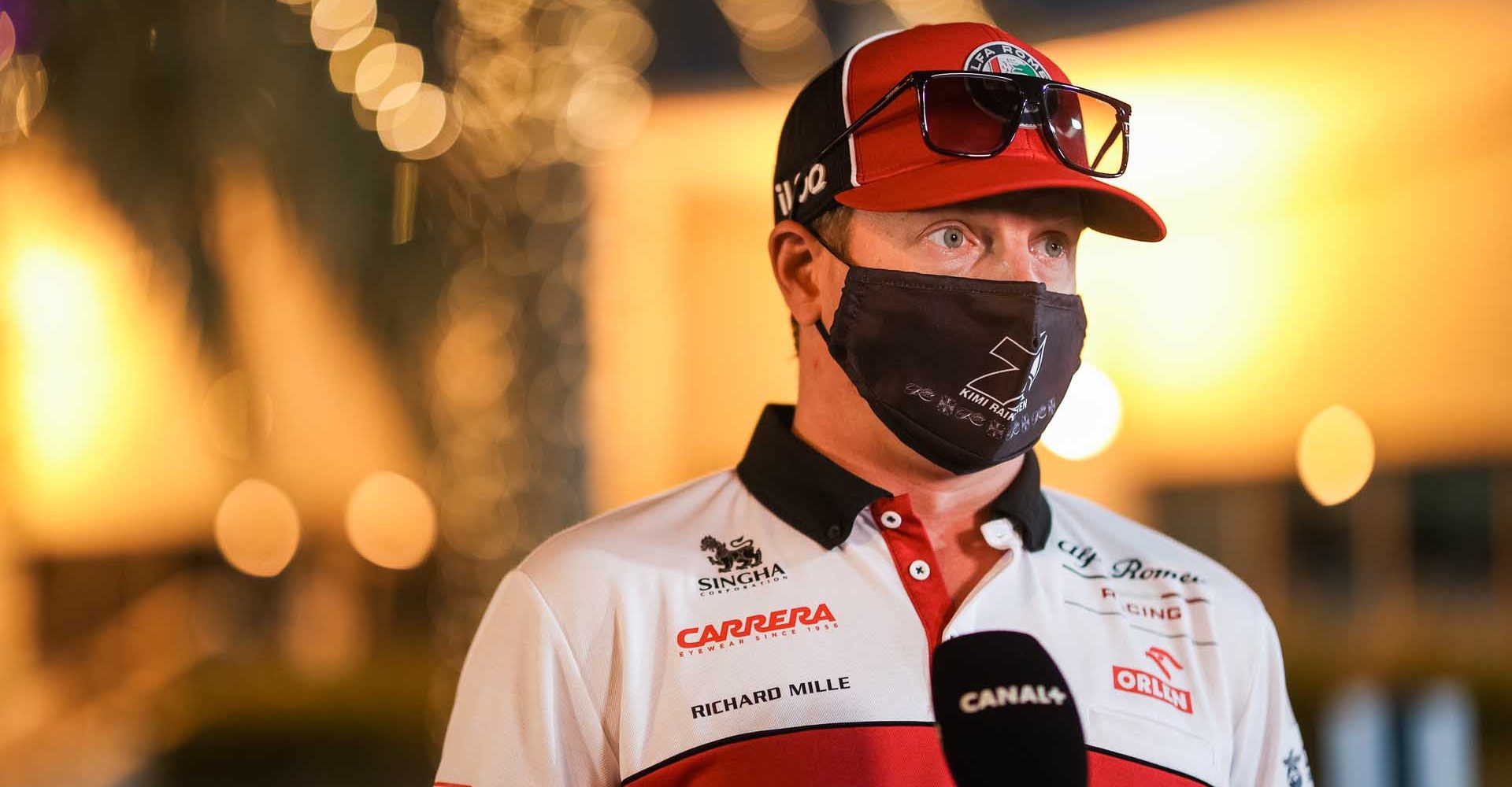 RAIKKONEN Kimi Räikkönen (fin), Alfa Romeo Racing ORLEN C39, portrait during the Formula 1 Rolex Sakhir Grand Prix 2020, from December 4 to 6, 2020 on the Bahrain International Circuit, in Sakhir, Bahrain - Photo Antonin Vincent / DPPI