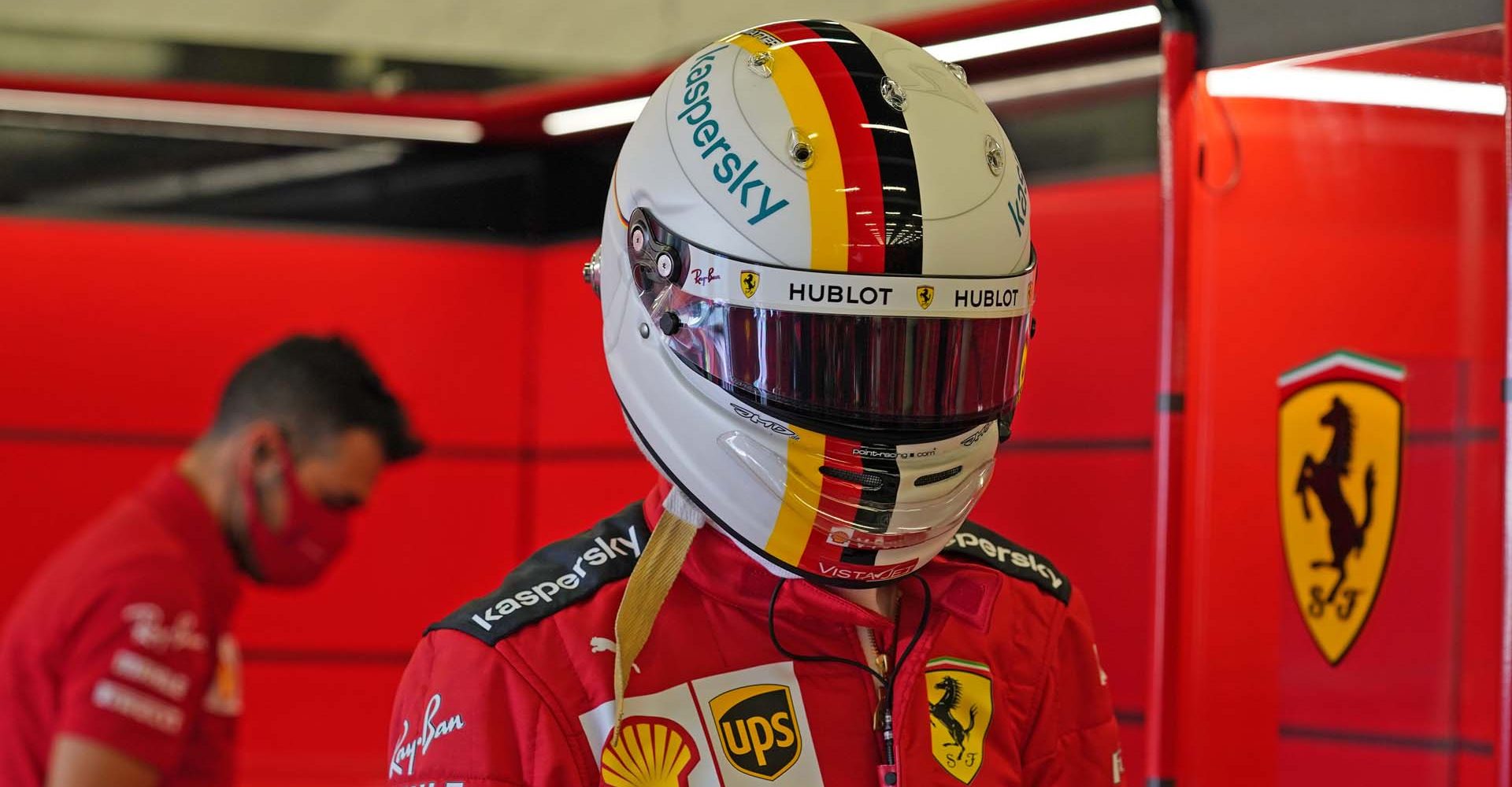 GP 70MO ANNIVERSARIO  F1/2020 -  SABATO 08/08/2020  credit: @Scuderia Ferrari Press Office Sebastian Vettel