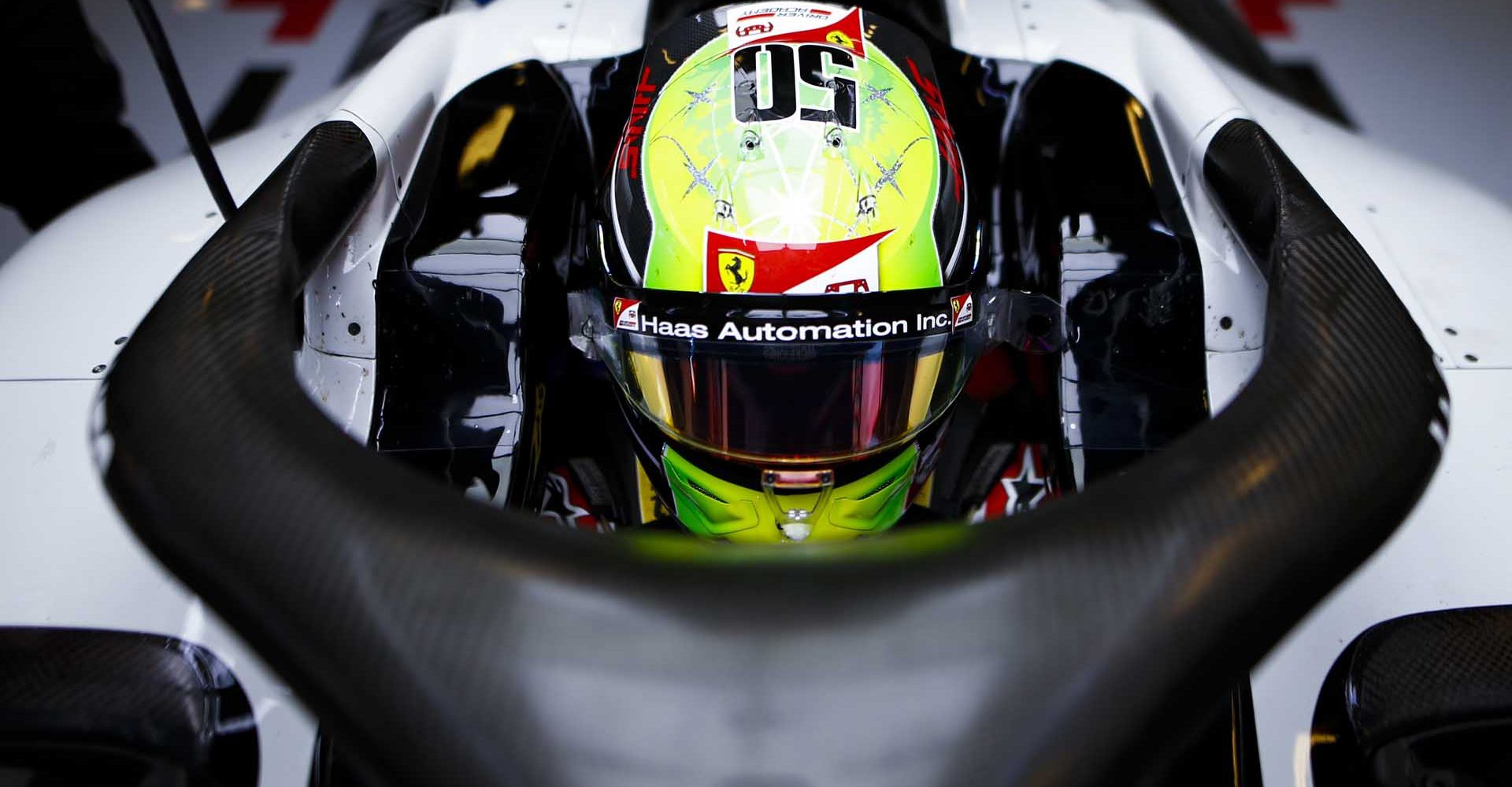 YAS MARINA CIRCUIT, UNITED ARAB EMIRATES - DECEMBER 11: Mick Schumacher, Haas F1 during the Abu Dhabi GP at Yas Marina Circuit on Friday December 11, 2020 in Abu Dhabi, United Arab Emirates. (Photo by Andy Hone / LAT Images)