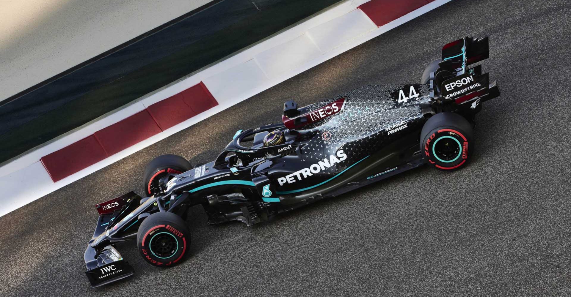 2020 Abu Dhabi Grand Prix, Saturday - Steve Etherington Lewis Hamilton Mercedes