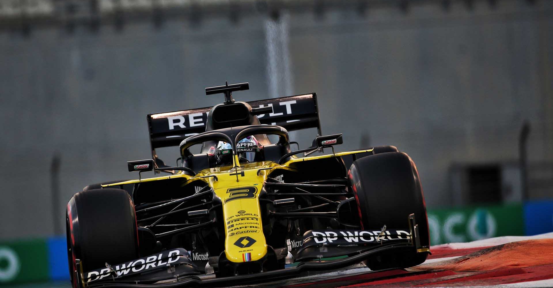 Daniel Ricciardo (AUS) Renault F1 Team RS20.
Abu Dhabi Grand Prix, Saturday 12th December 2020. Yas Marina Circuit, Abu Dhabi, UAE.