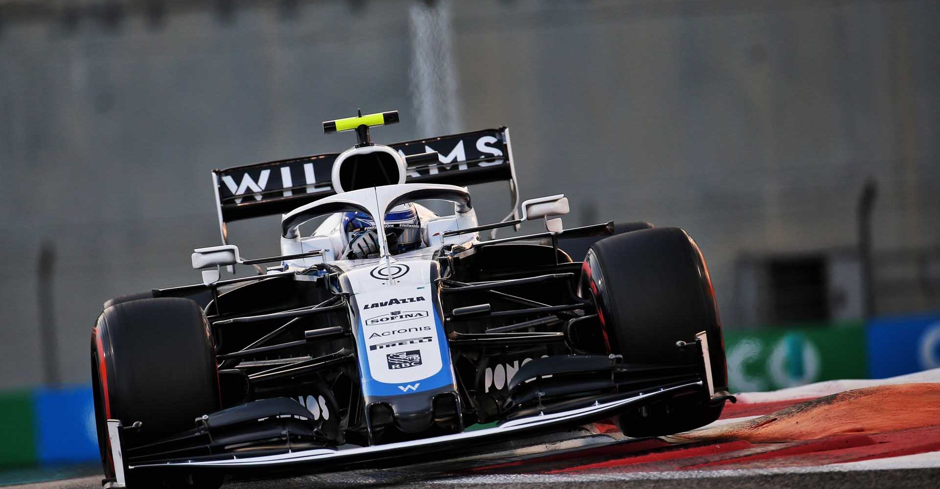 Nicholas Latifi (CDN) Williams Racing FW43.
Abu Dhabi Grand Prix, Saturday 12th December 2020. Yas Marina Circuit, Abu Dhabi, UAE.