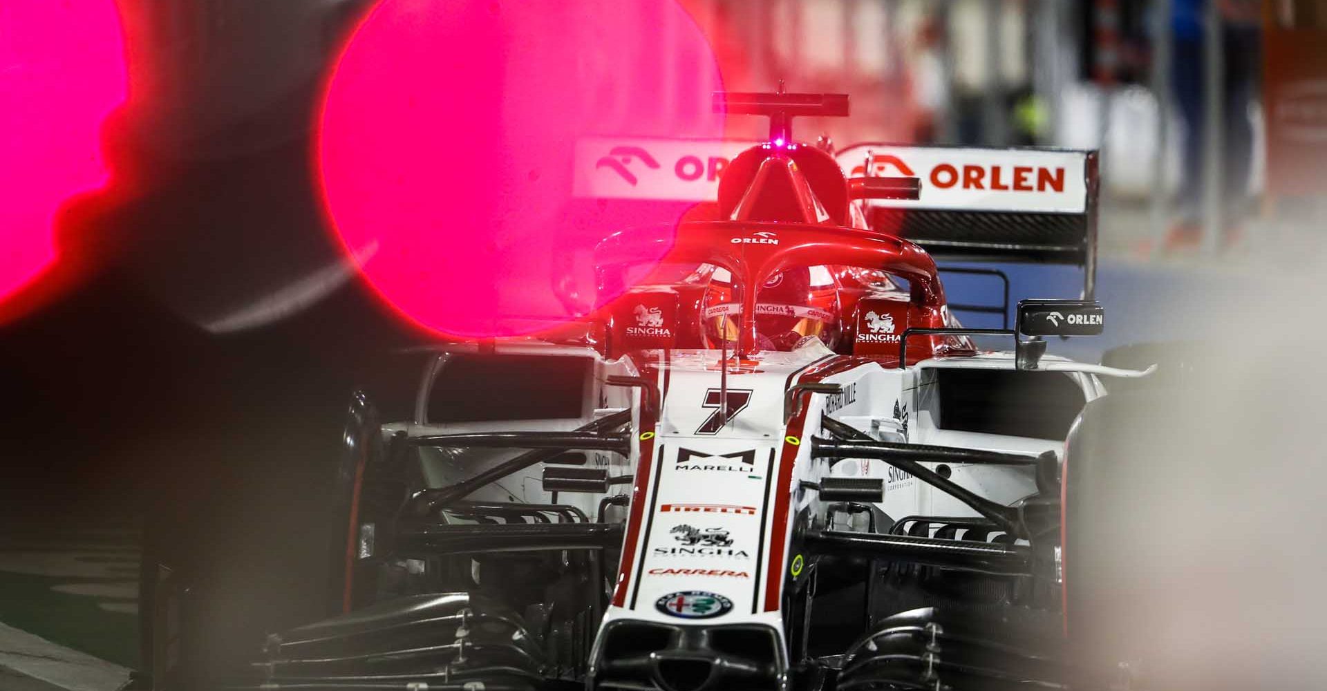 07 RAIKKONEN Kimi Räikkönen (fin), Alfa Romeo Racing ORLEN C39, action during the Formula 1 Gulf Air Bahrain Grand Prix 2020, from November 27 to 29, 2020 on the Bahrain International Circuit, in Sakhir, Bahrain - Photo Antonin Vincent / DPPI