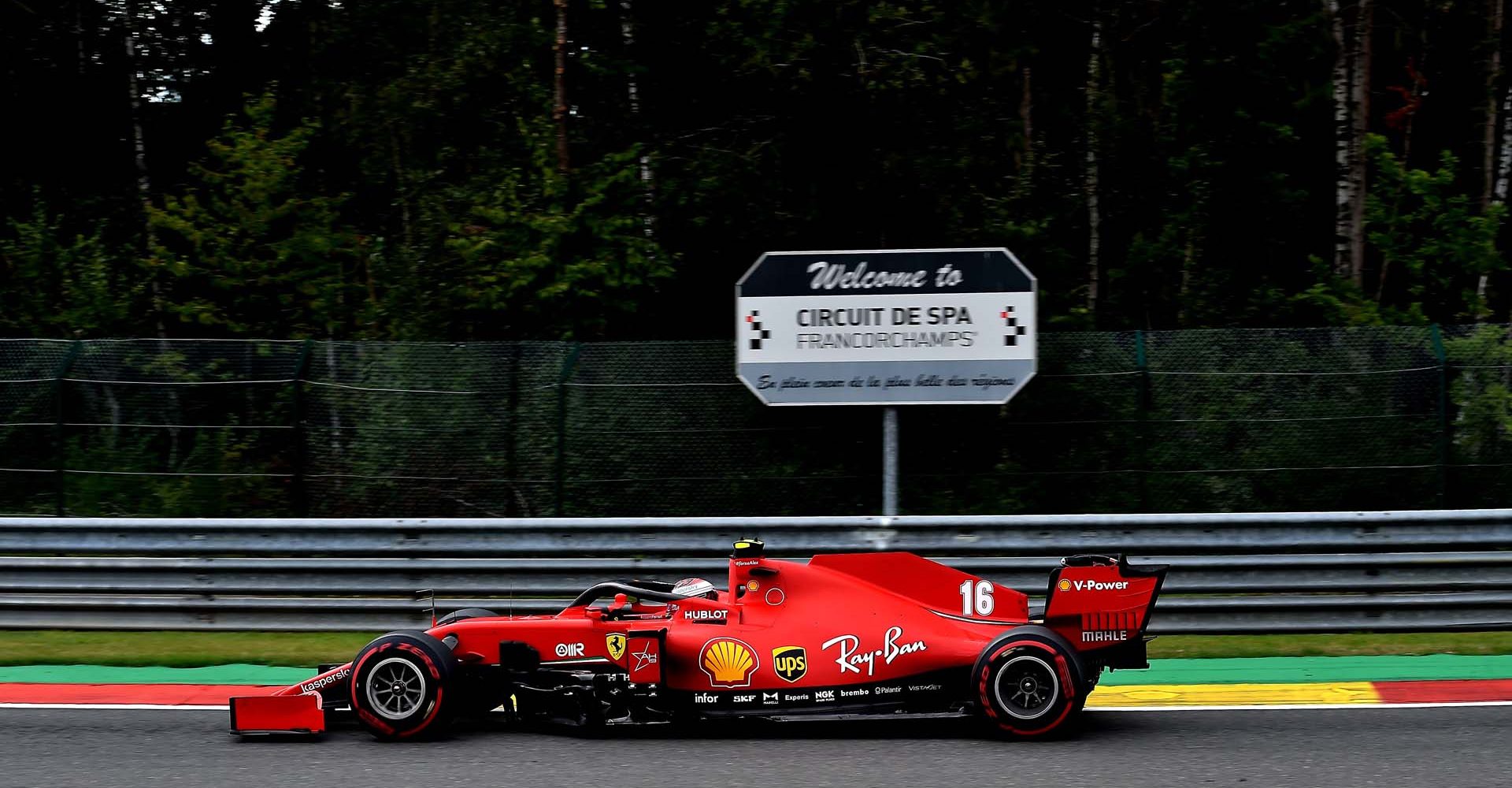 GP BELGIO F1/2020 -  VENERDÌ 28/08/2020  
credit: @Scuderia Ferrari Press Office Charles Leclerc