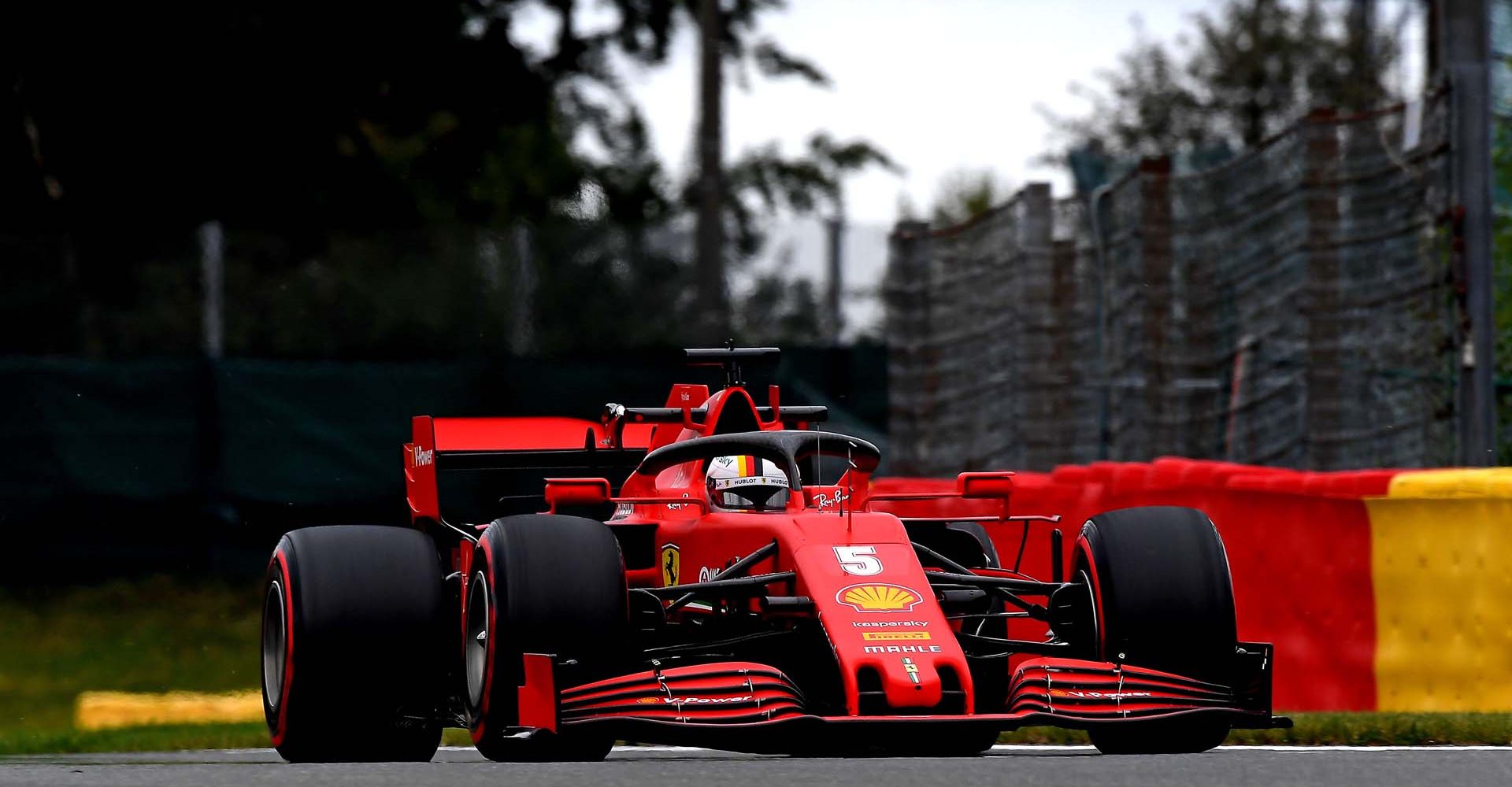 GP BELGIO F1/2020 -  VENERDÌ 28/08/2020  
credit: @Scuderia Ferrari Press Office Sebastian Vettel