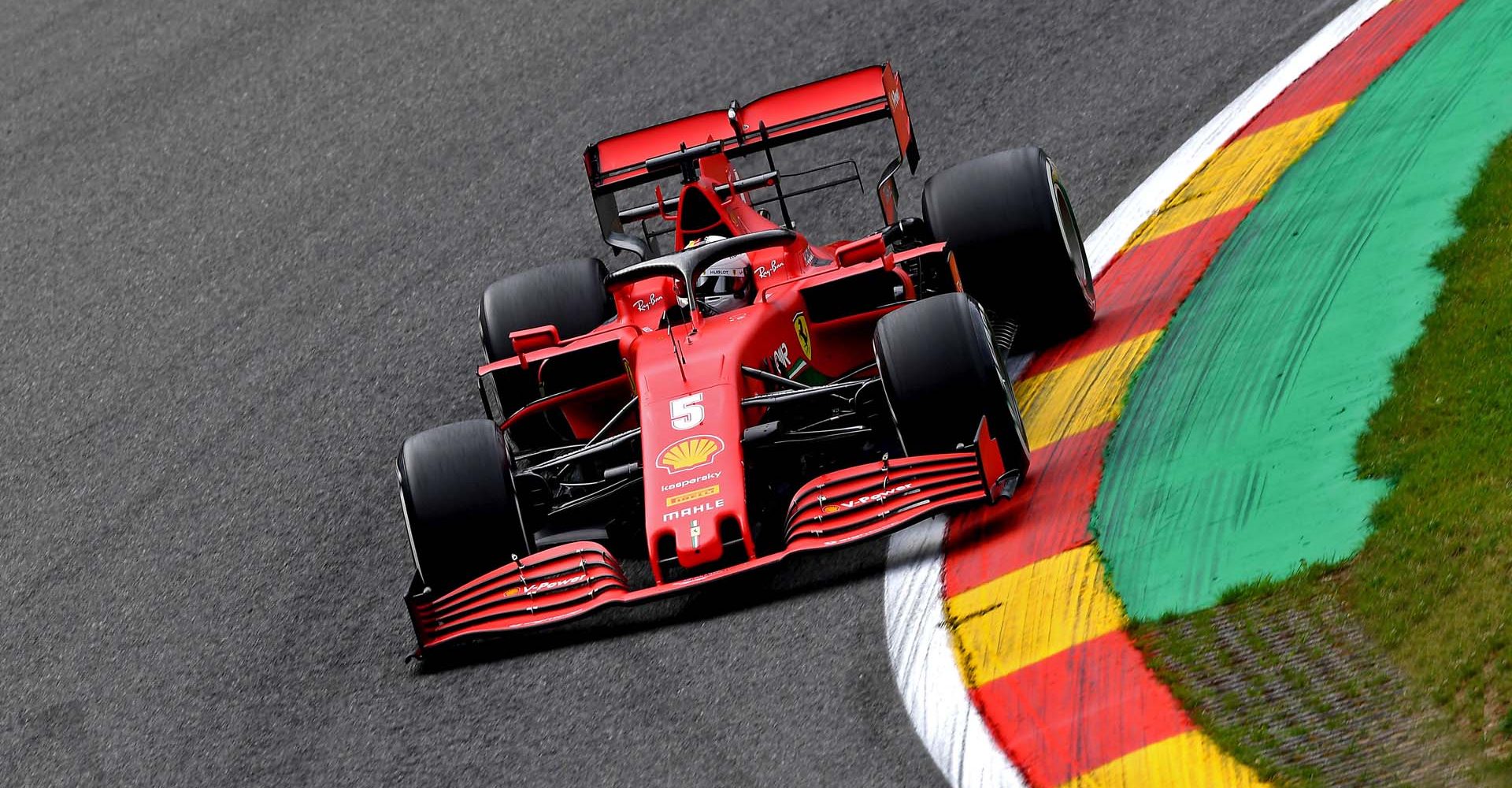 GP BELGIO F1/2020 -  VENERDÌ 28/08/2020  
credit: @Scuderia Ferrari Press Office Sebastian Vettel Ferrari