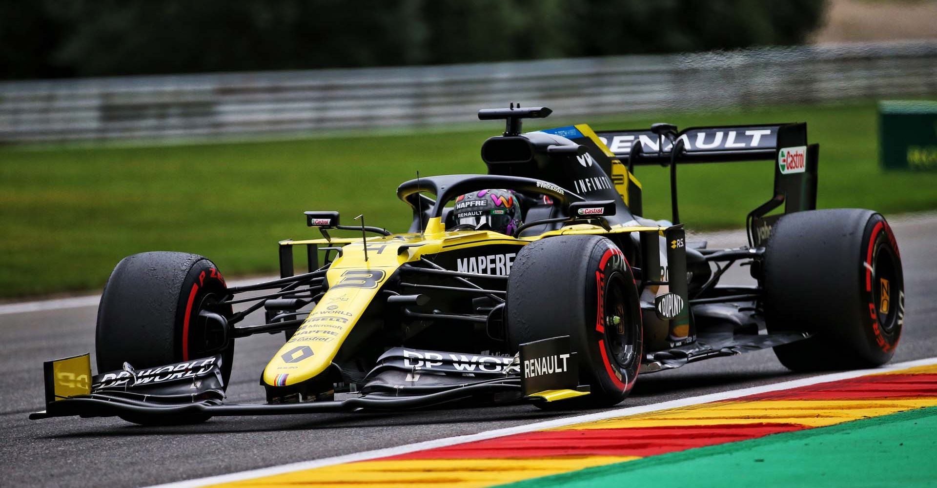 Daniel Ricciardo (AUS) Renault F1 Team RS20.
Belgian Grand Prix, Friday 28th August 2020. Spa-Francorchamps, Belgium.