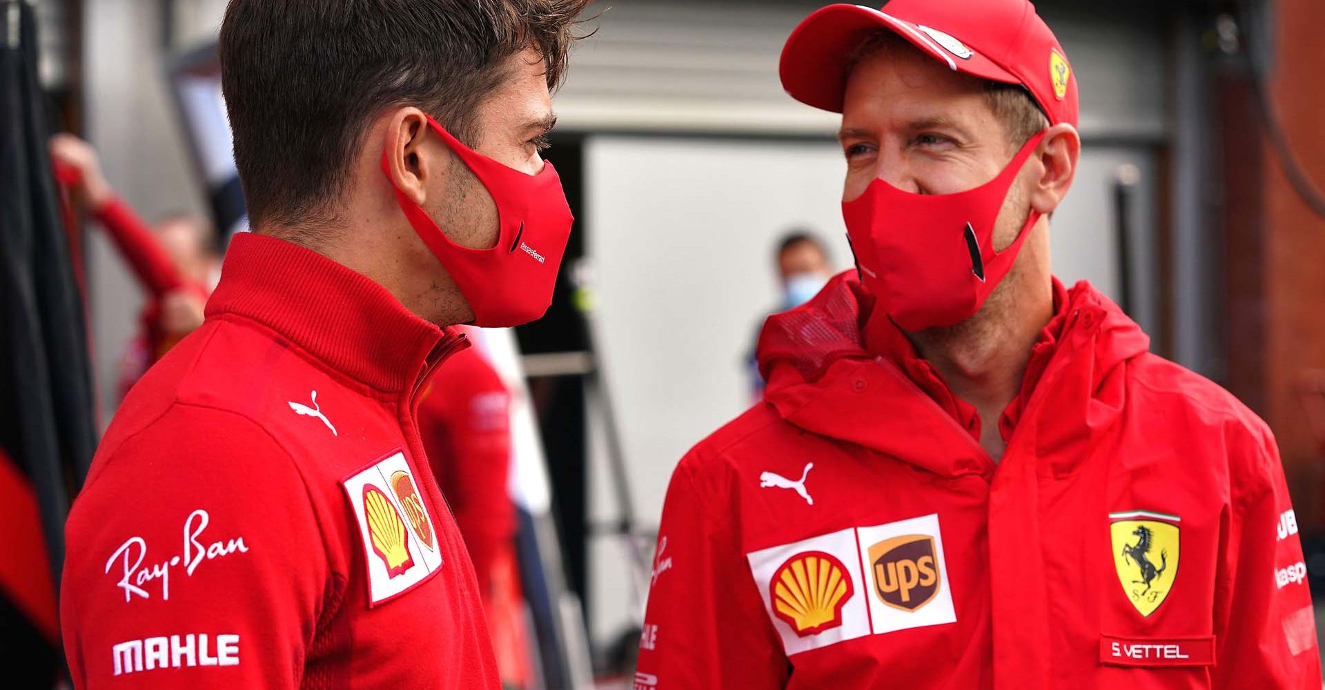 GP BELGIO F1/2020 -  DOMENICA 30/08/2020   
credit: @Scuderia Ferrari Press Office Charles Leclerc Sebastian Vettel