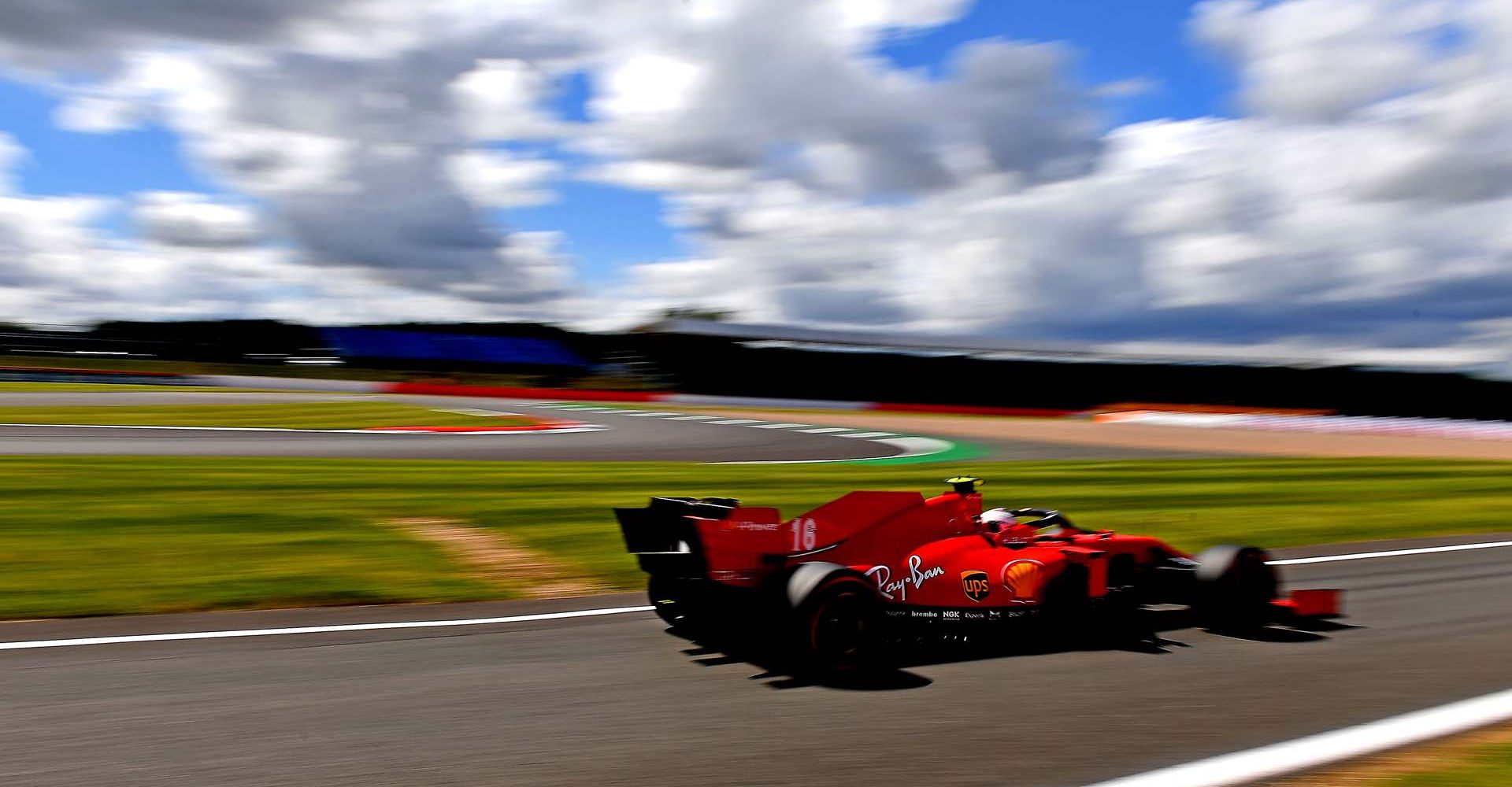 GP GRAN BRETAGNA  F1/2020 -  SABATO 01/08/2020   credit: @Scuderia Ferrari Press Office Charles Leclerc