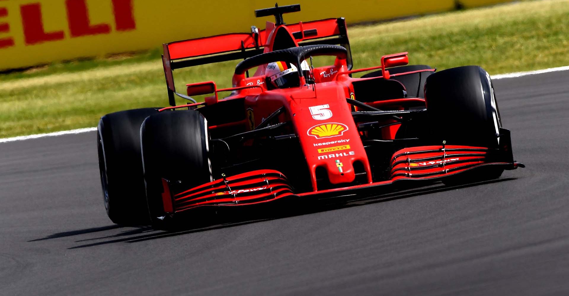 GP GRAN BRETAGNA  F1/2020 -  DOMENICA 02/08/2020  credit: @Scuderia Ferrari Press Office Sebastian Vettel