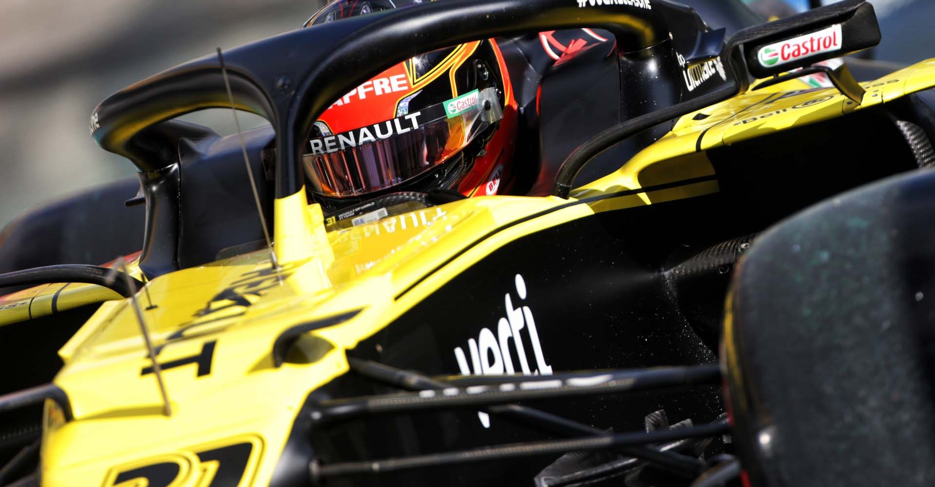 Esteban Ocon (FRA) Renault F1 Team RS20.
Eifel Grand Prix, Saturday 10th October 2020. Nurbugring, Germany.