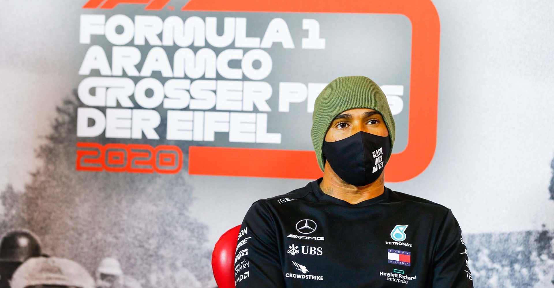 2020 Eifel Grand Prix, Saturday - LAT Images Lewis Hamilton Mercedes