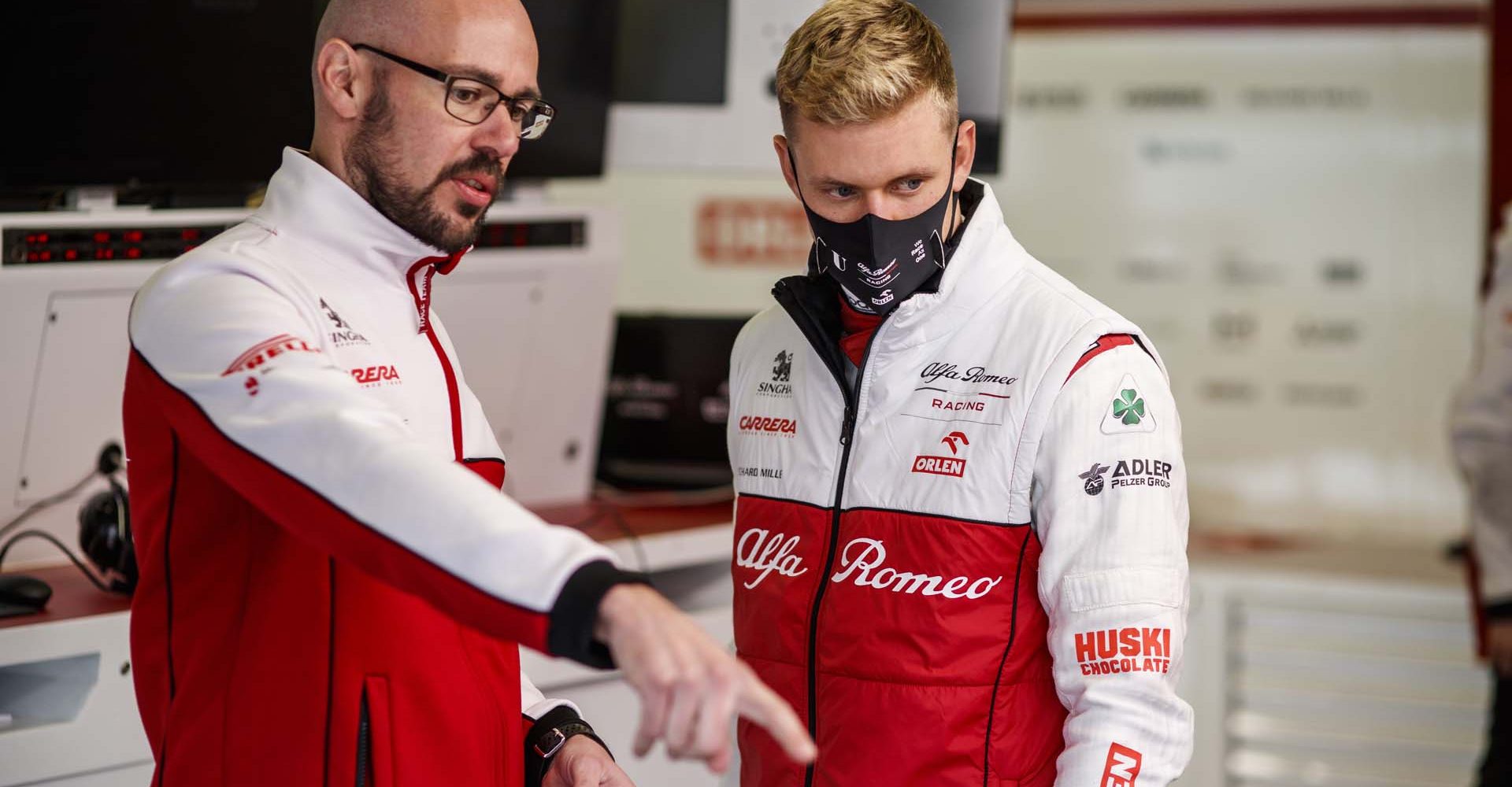 SCHUMACHER Mick (ger), Alfa Romeo Racing ORLEN C39, portrait during the Formula 1 Aramco Grosser Preis Der Eifel 2020, Eifel Grand Prix, from October 9 to 11, 2020 on the Nürburgring, in Nürburg, Germany - Photo Xavi Bonilla / DPPI