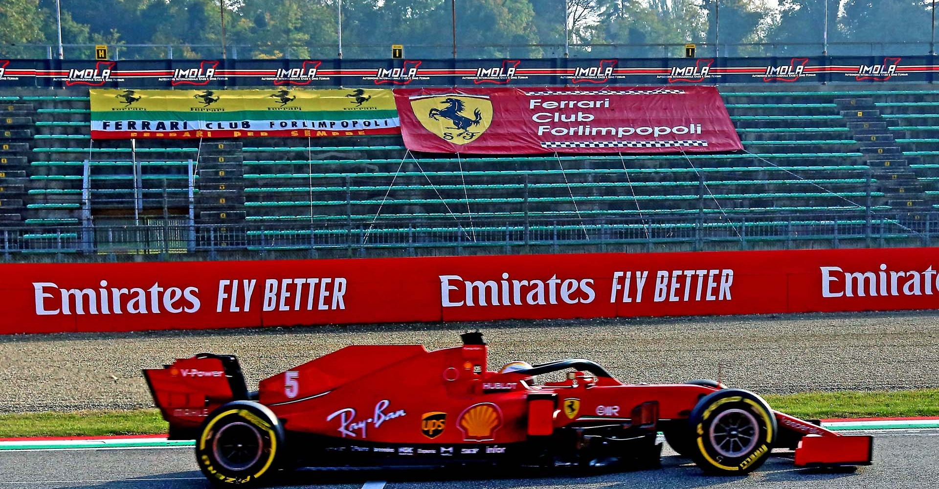 GP EMILIA ROMAGNA F1/2020 -  SABATO 31/10/2020   
credit: @Scuderia Ferrari Press Office Sebastian Vettel