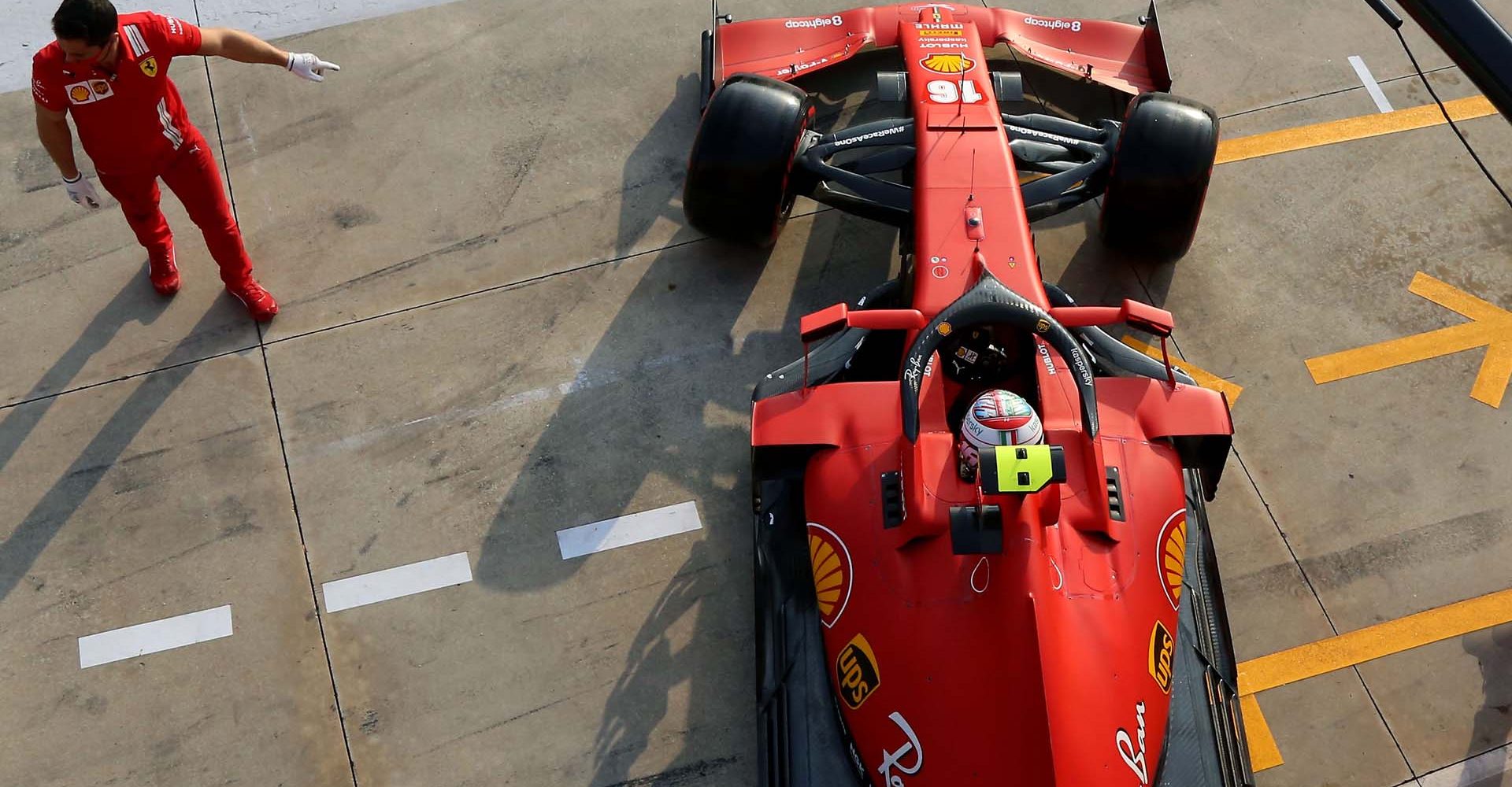 GP EMILIA ROMAGNA F1/2020 -  SABATO 31/10/2020   
credit: @Scuderia Ferrari Press Office Charles Leclerc