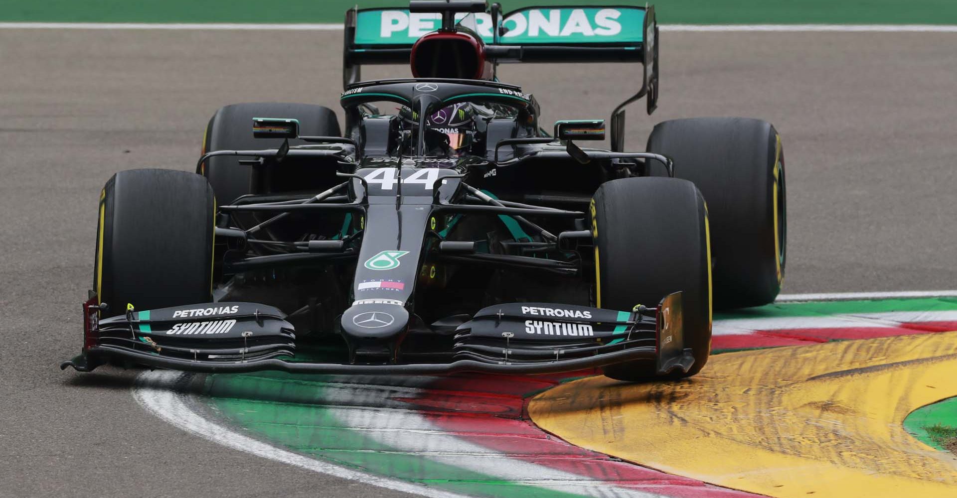 2020 Emilia Romagna Grand Prix, Sunday - LAT images Lewis Hamilton Mercedes