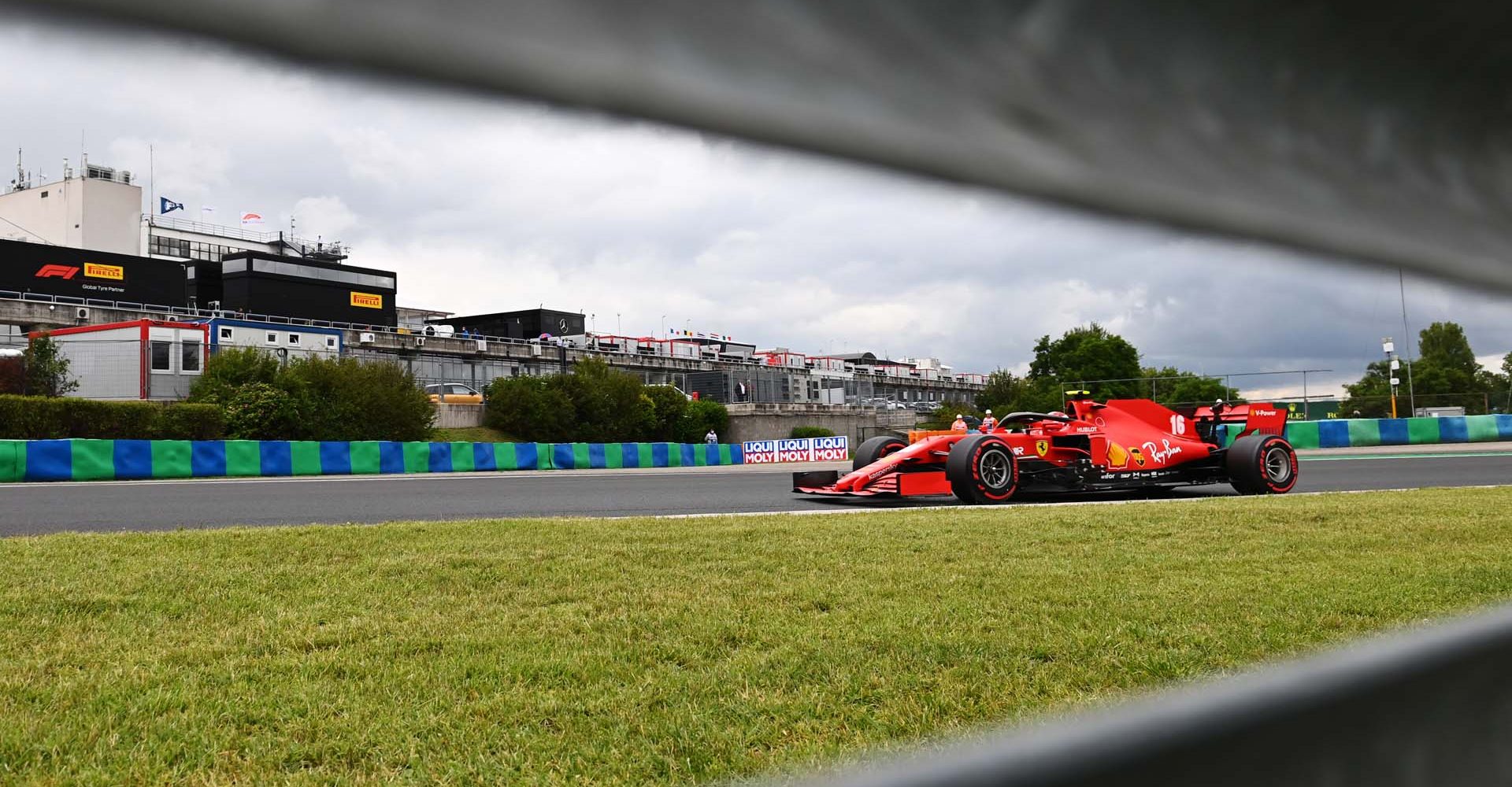 HUNGARORING, HUNGARY - JULY 18: Charles Leclerc, Ferrari SF1000 during the Hungarian GP at Hungaroring on Saturday July 18, 2020 in Budapest, Hungary. (Photo by Mark Sutton / LAT Images)