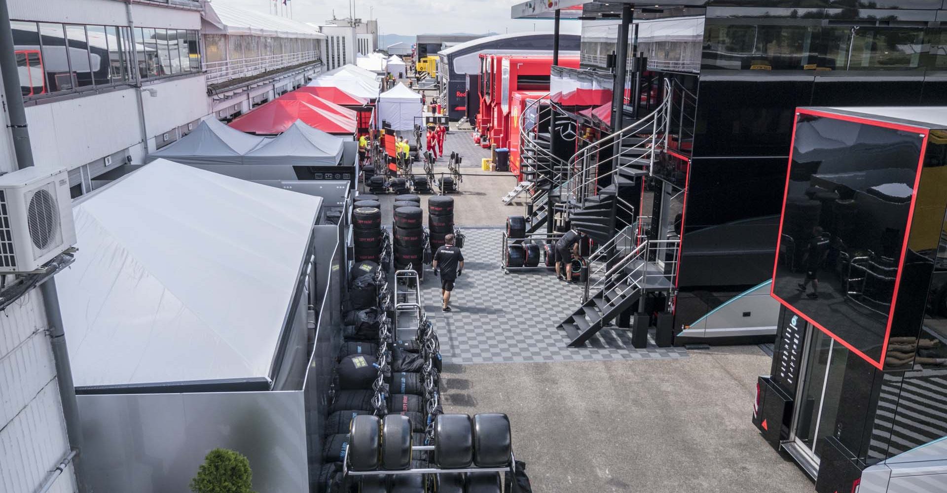 Hungarian GP 2020, Hungaroring, Paddock,