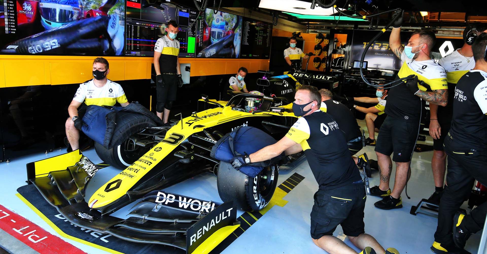 Daniel Ricciardo (AUS) Renault F1 Team RS20.
Italian Grand Prix, Friday 4th September 2020. Monza Italy.